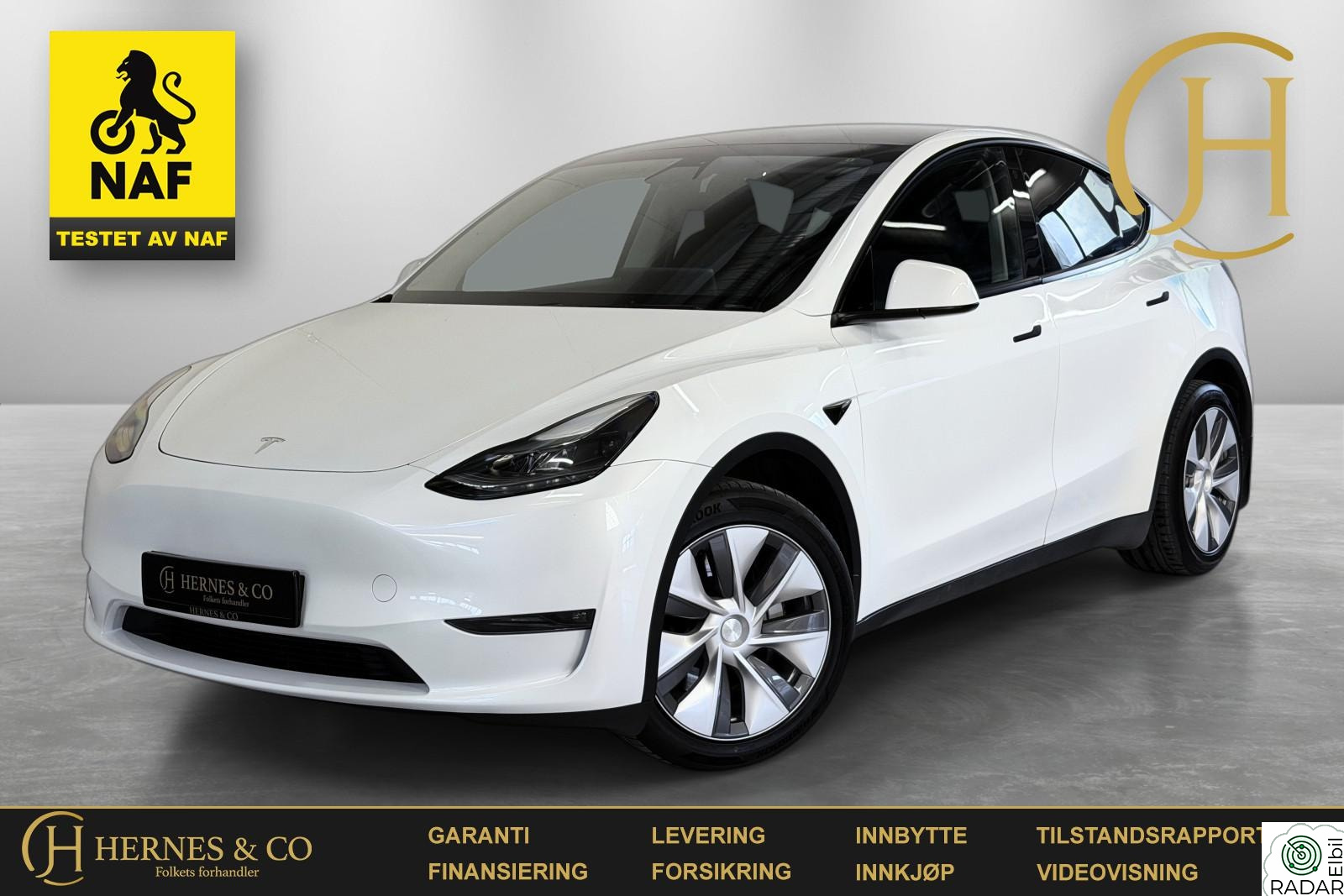 TESLA Model Y LongRange/AWD/Autopilot/Pano/Krok/Skinn/Navi/S+V