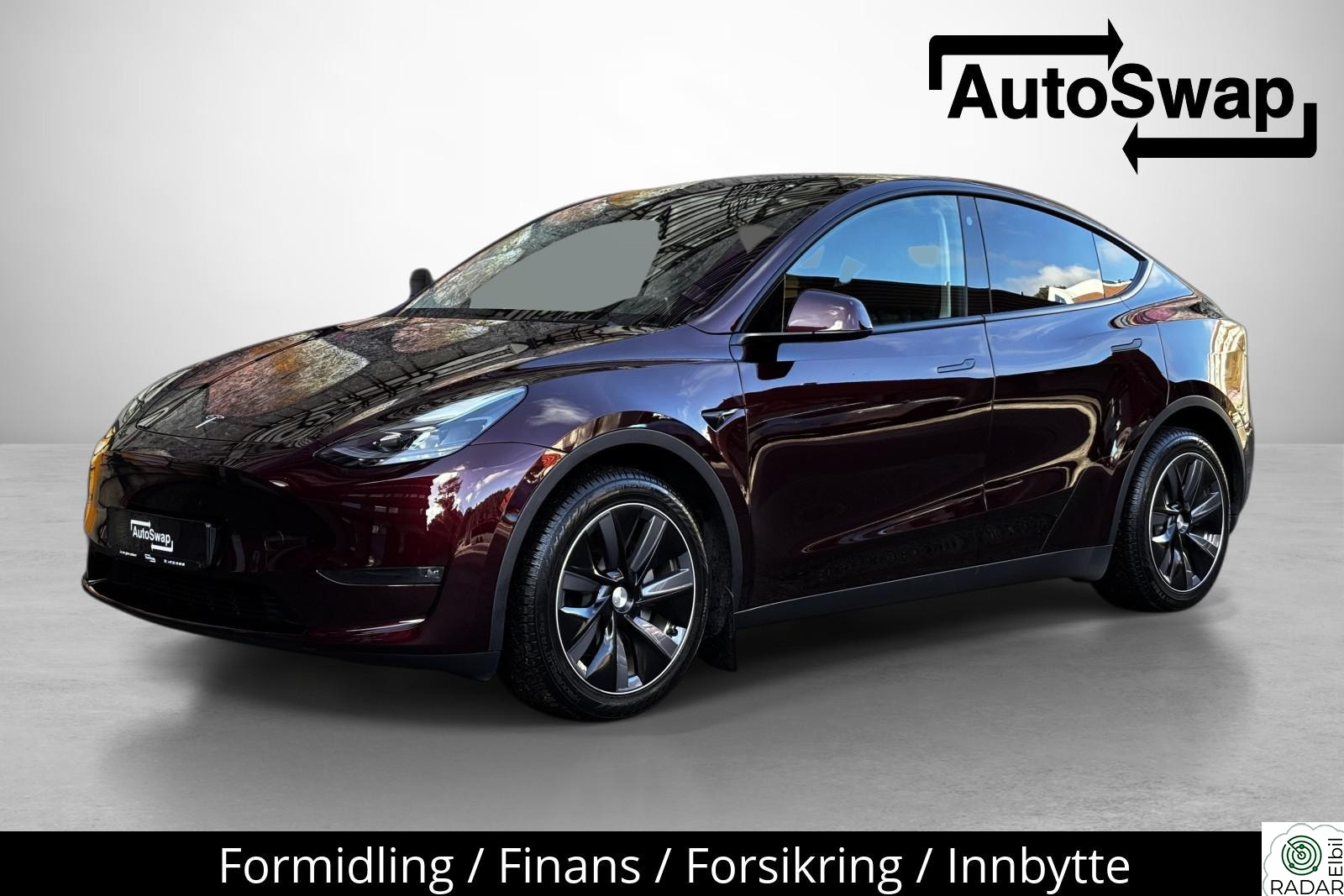 TESLA Model Y Long Range AWD. AutoPilot/Krok/Skinn/Hifi/Vinter/19+19