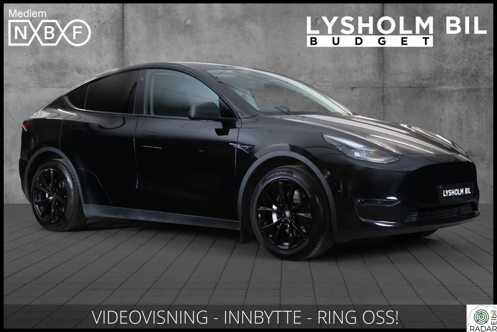 TESLA Model Y Long Range AWD/Premium/Autopilot/Skinn/Krok/Garanti