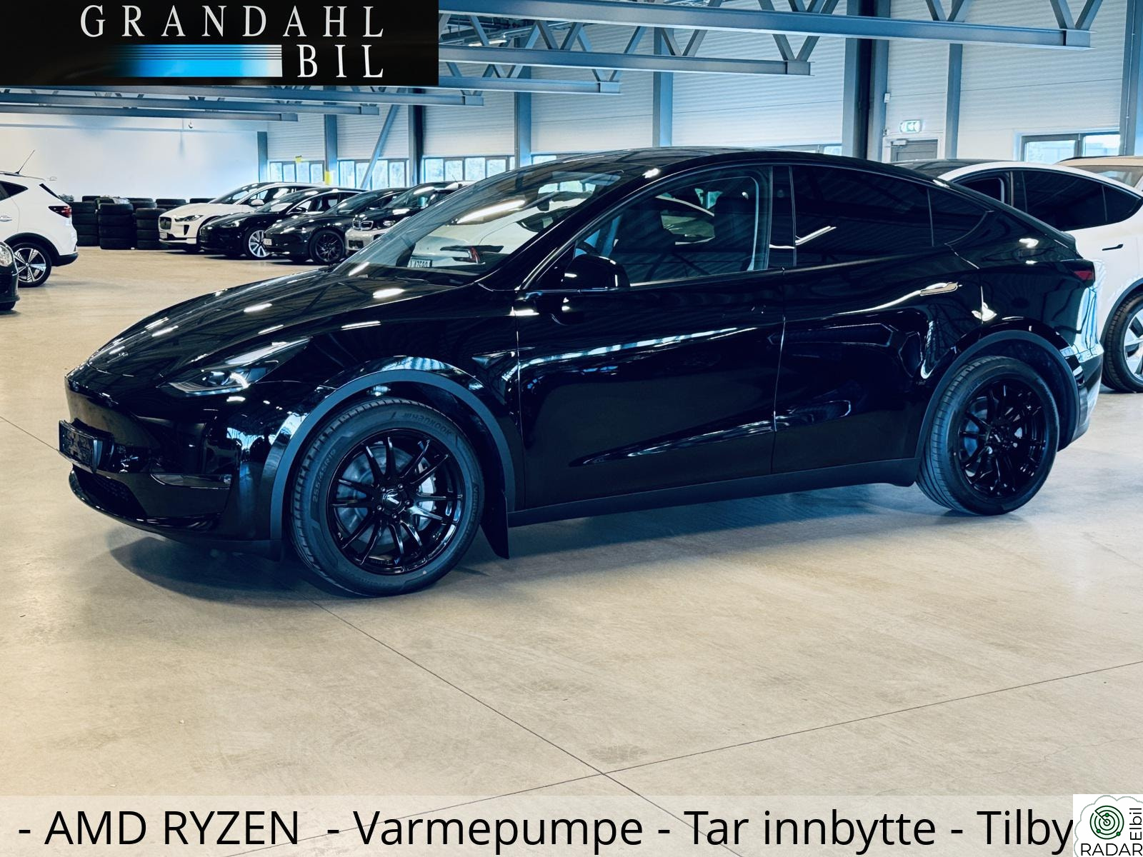 TESLA Model Y LONG RANGE - 4WD - HENGERFESTE - Tar innbytte