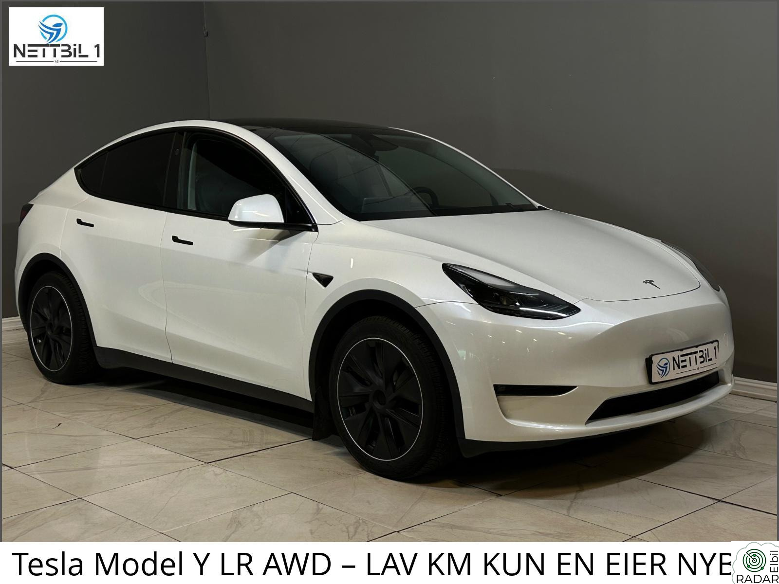 TESLA Model Y Tesla Model Y LR AWD - LAV KM KUN EN EIER NYBILGARANTI