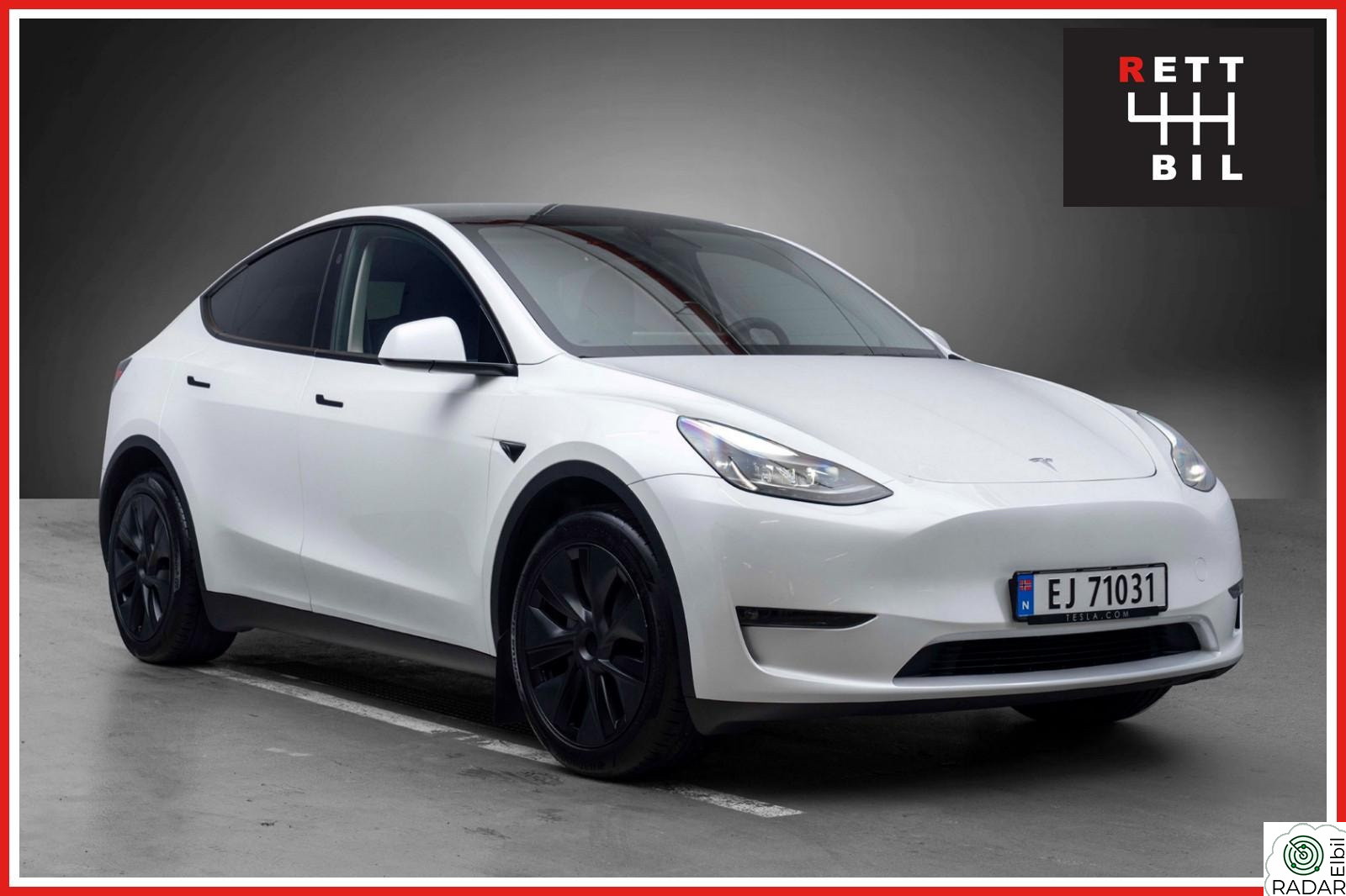 TESLA Model Y LR AWD, PREMIUM INTERIØR, TILHENGERFESTE, VINTERHJUL ++