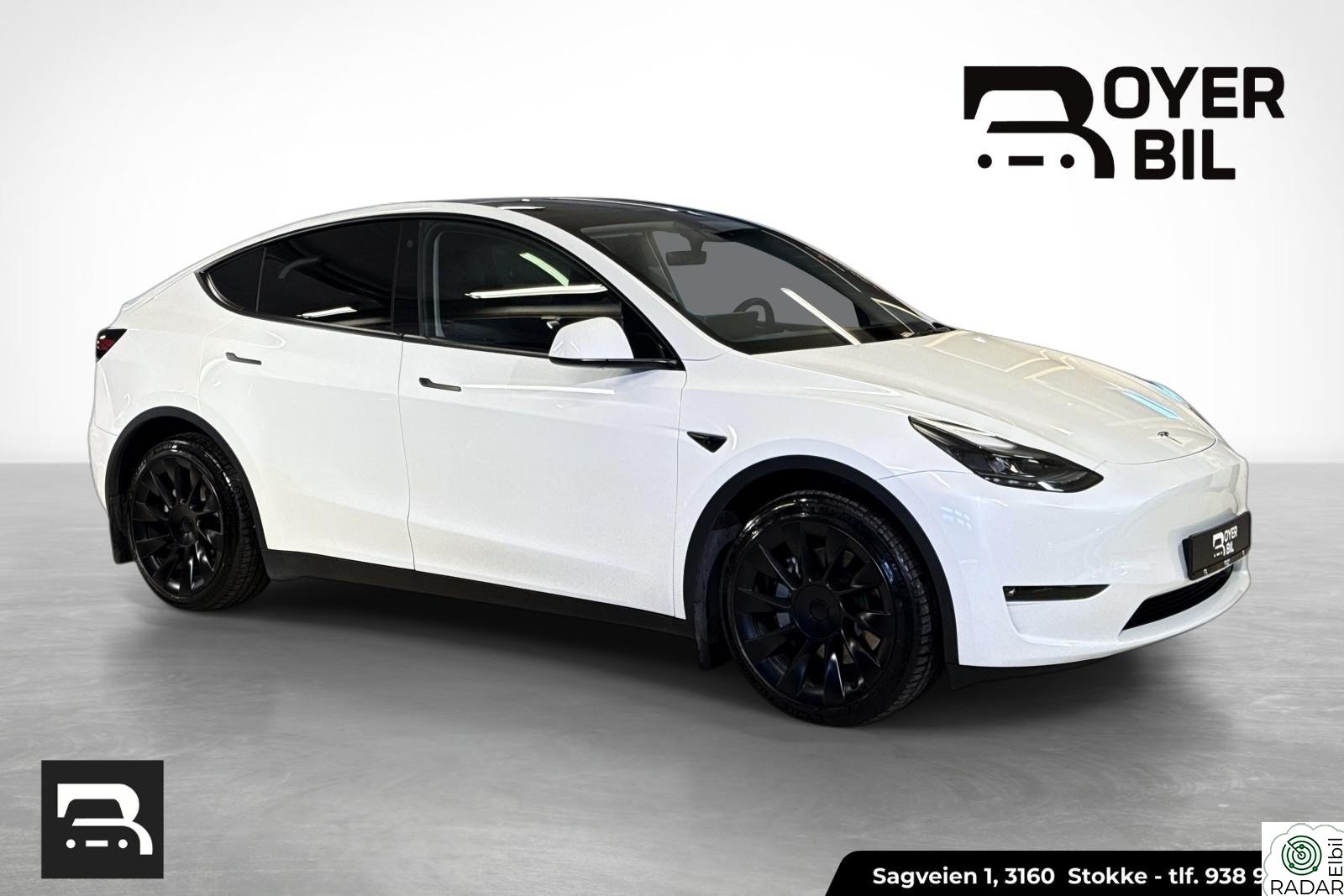 TESLA Model Y Long Range AWD Krok Uberturbine AP 533km 1 Eier Lav km+