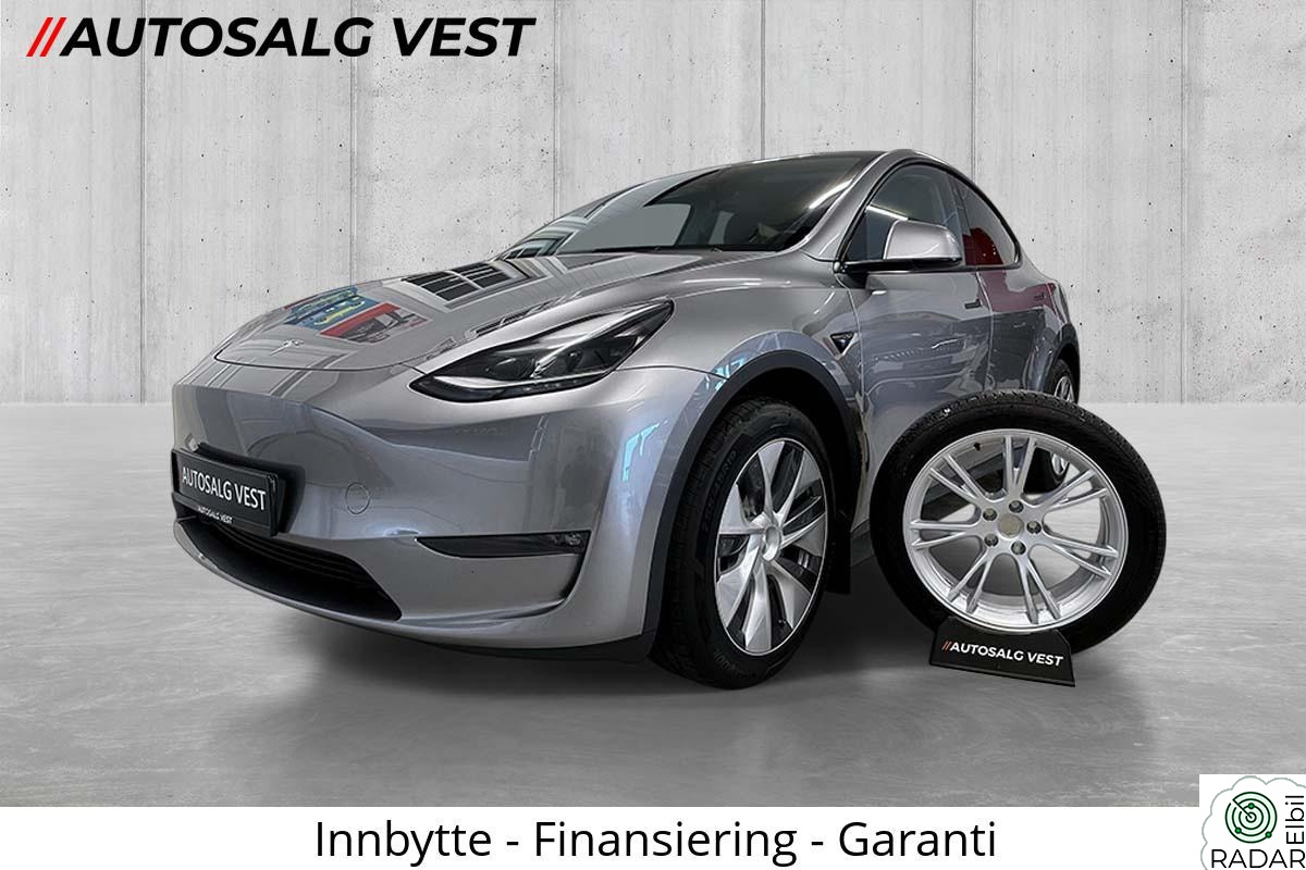 TESLA Model Y LR AWD/Premium/533WLTP/Krok/Skinn/Varmepumpe/Norsk