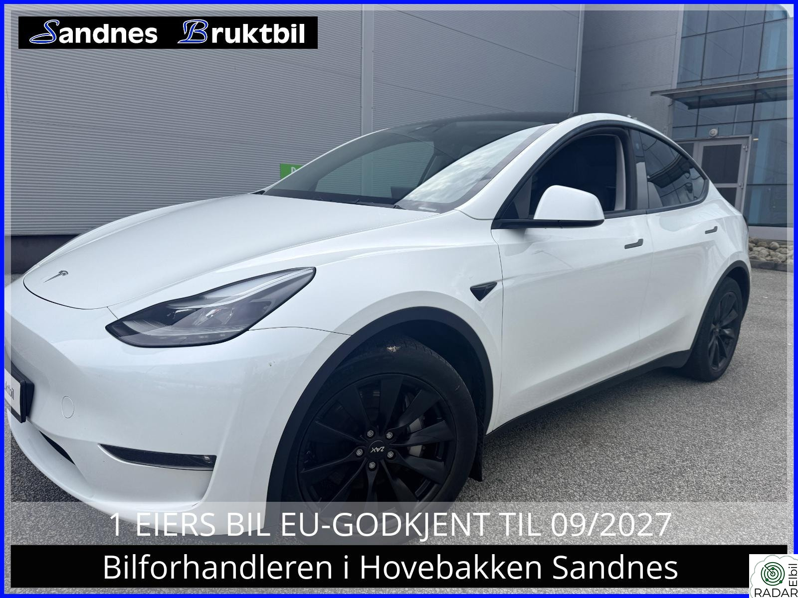 TESLA Model Y LR 4X4,KROK,PANO,VINTERPAKKE,TLF,DAB+,ACC,NETFLIX,SKINN