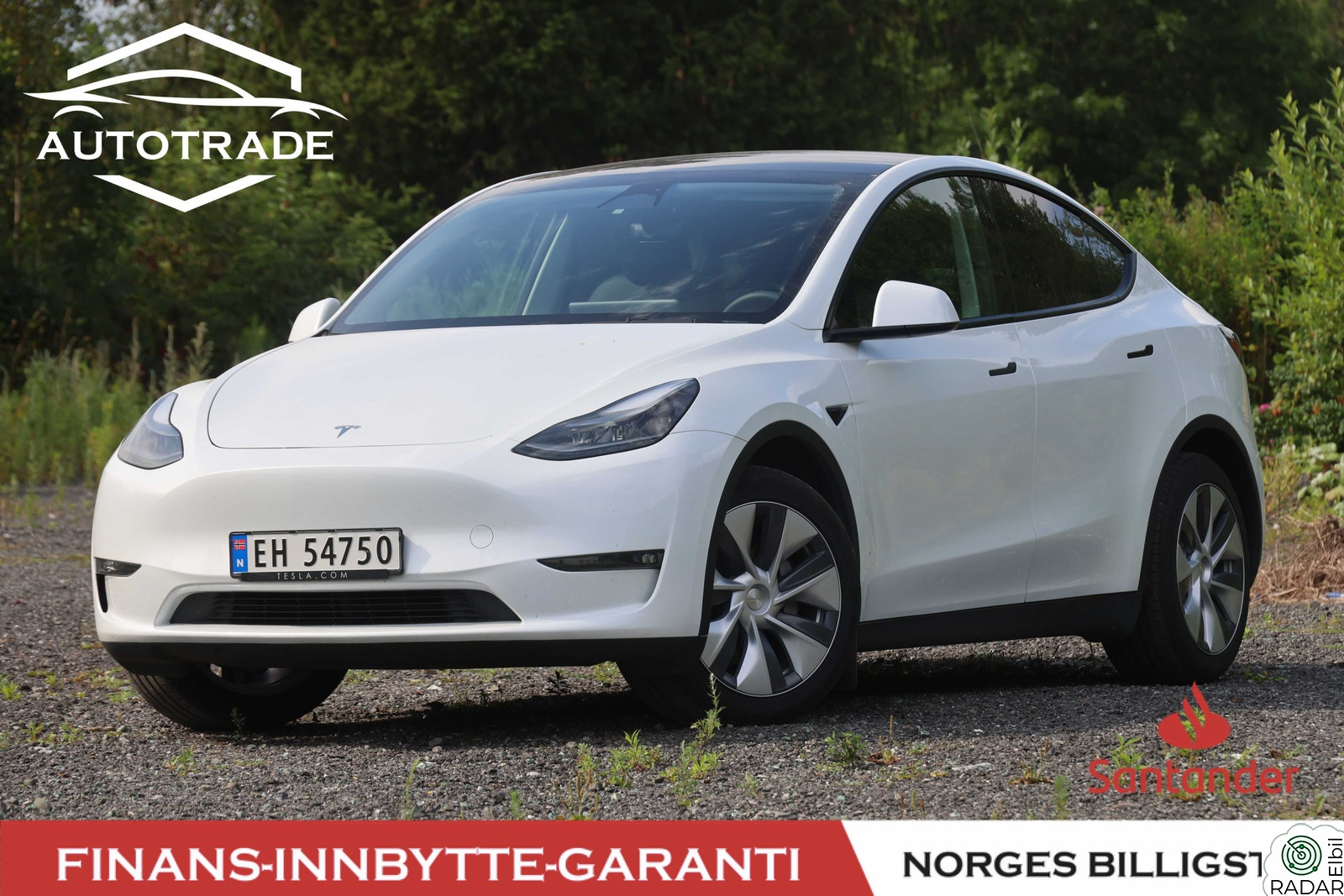 TESLA Model Y Long Range AWD | Skinn | Autopilot | Hengerfeste