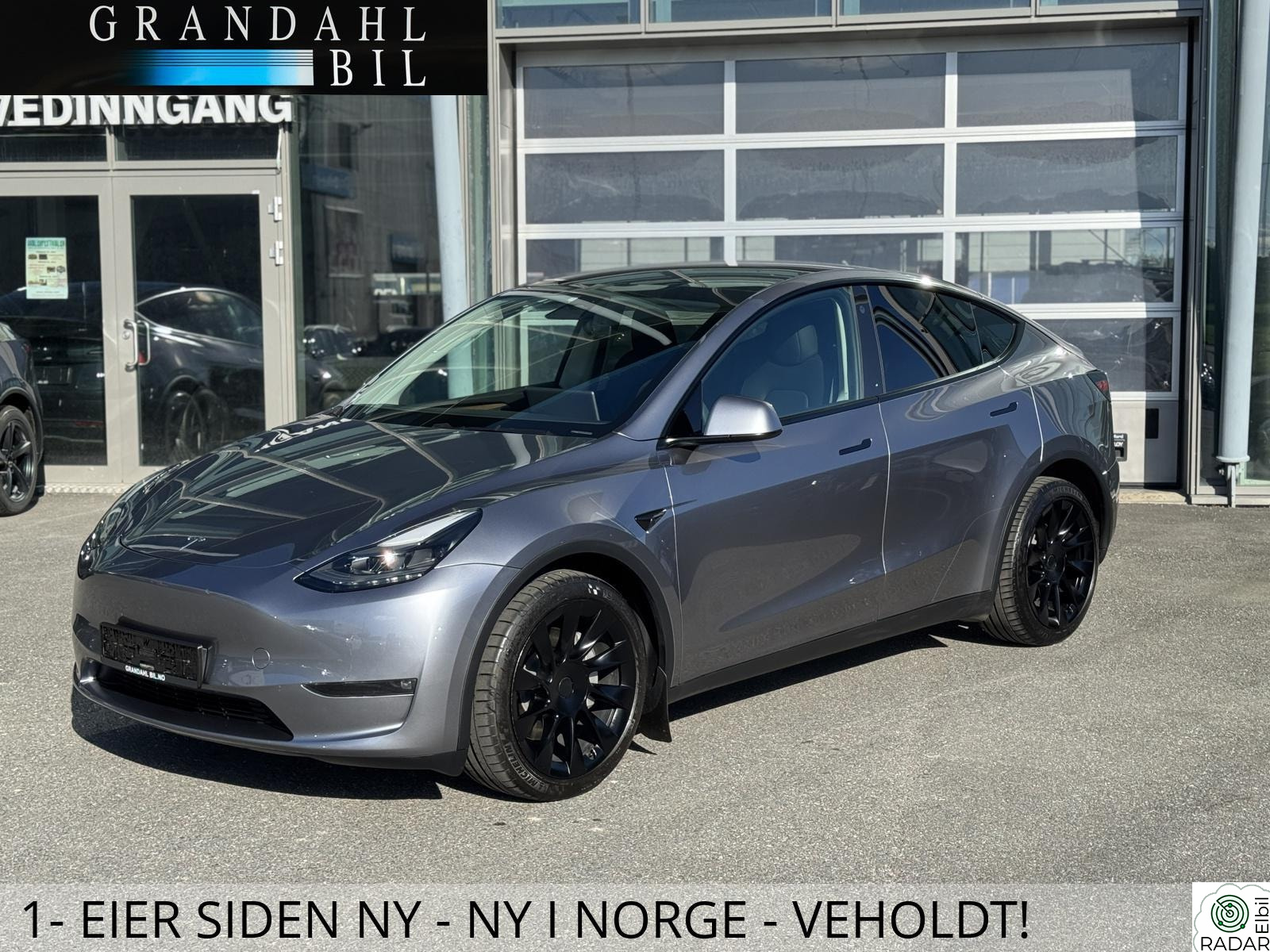 TESLA Model Y LR AWD - AMD RYZEN -1 EIER - KROK - SJEKK FARGE!