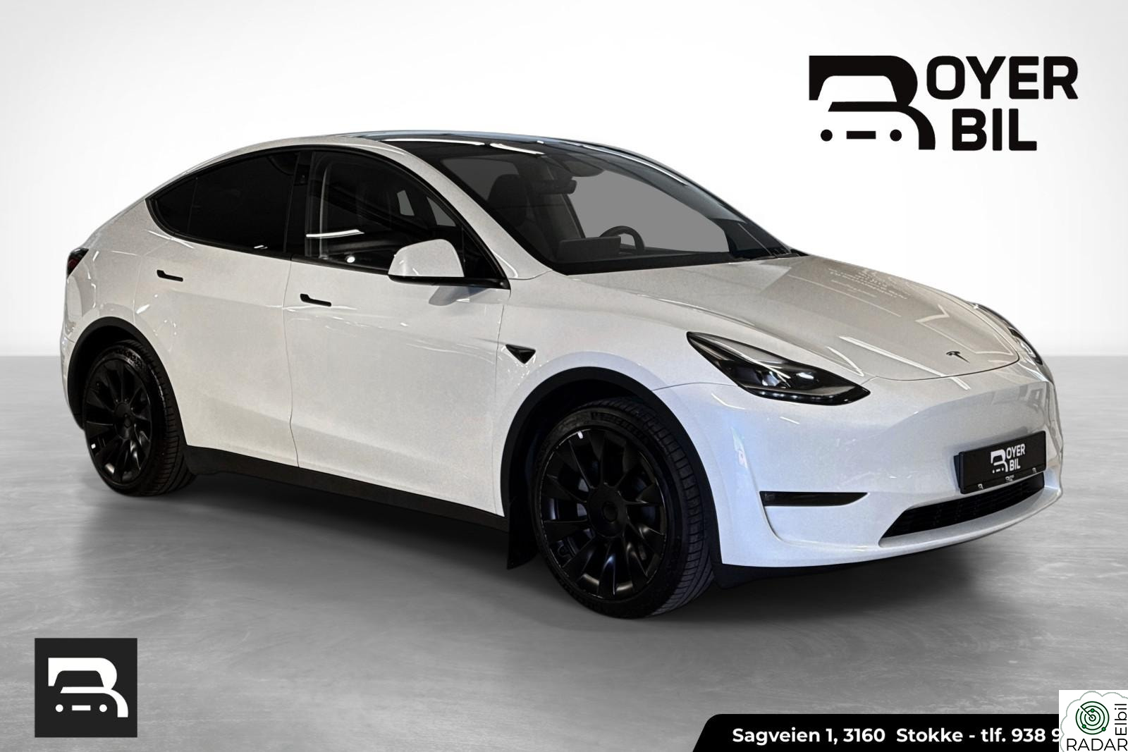 TESLA Model Y Long Range AWD 7-seter Krok Acc Premium AP 533km 1Eier