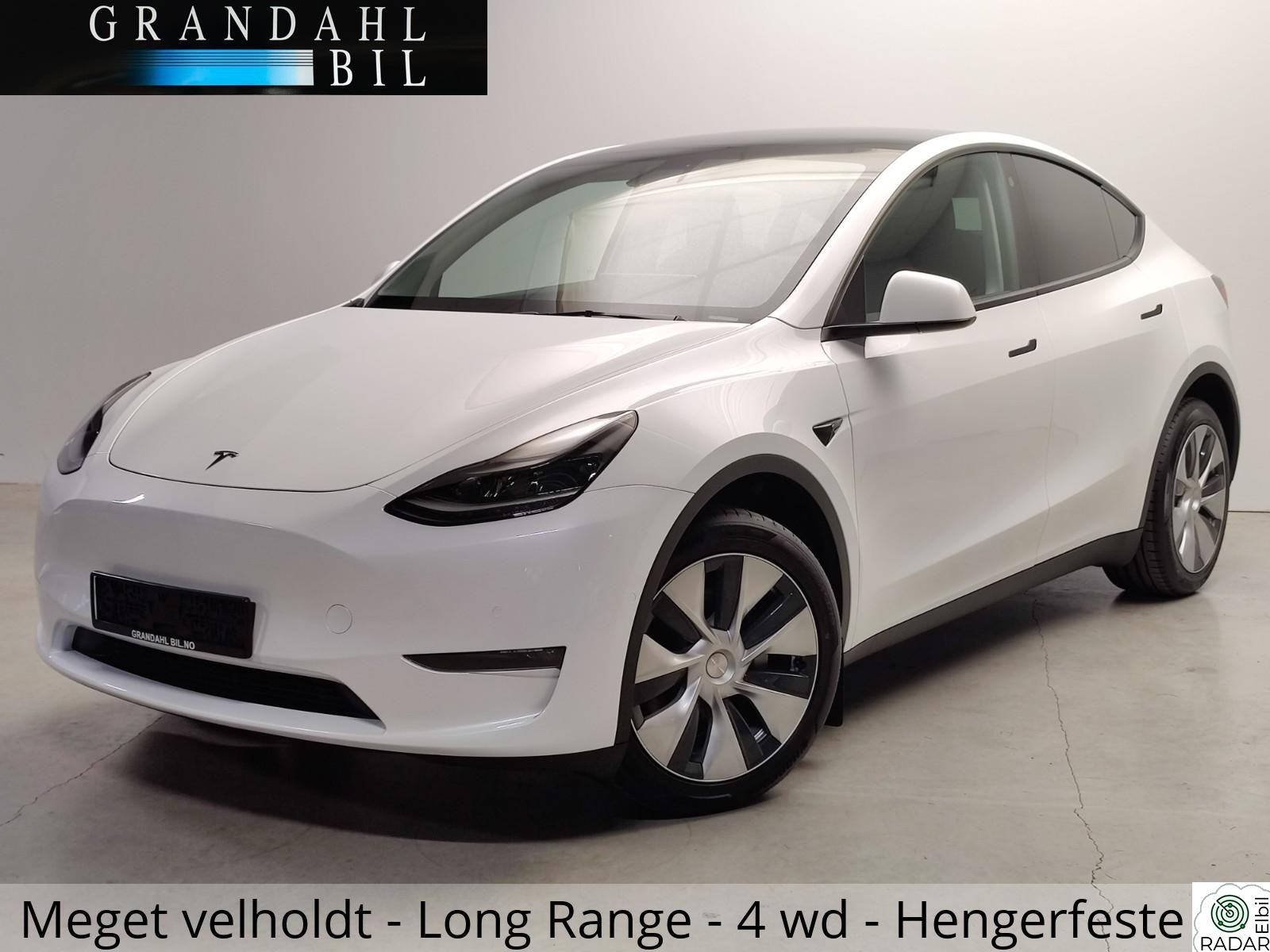 TESLA Model Y LR -AWD-Hengerfeste -Autopilot -INNBYTTE -Tilbyr finans