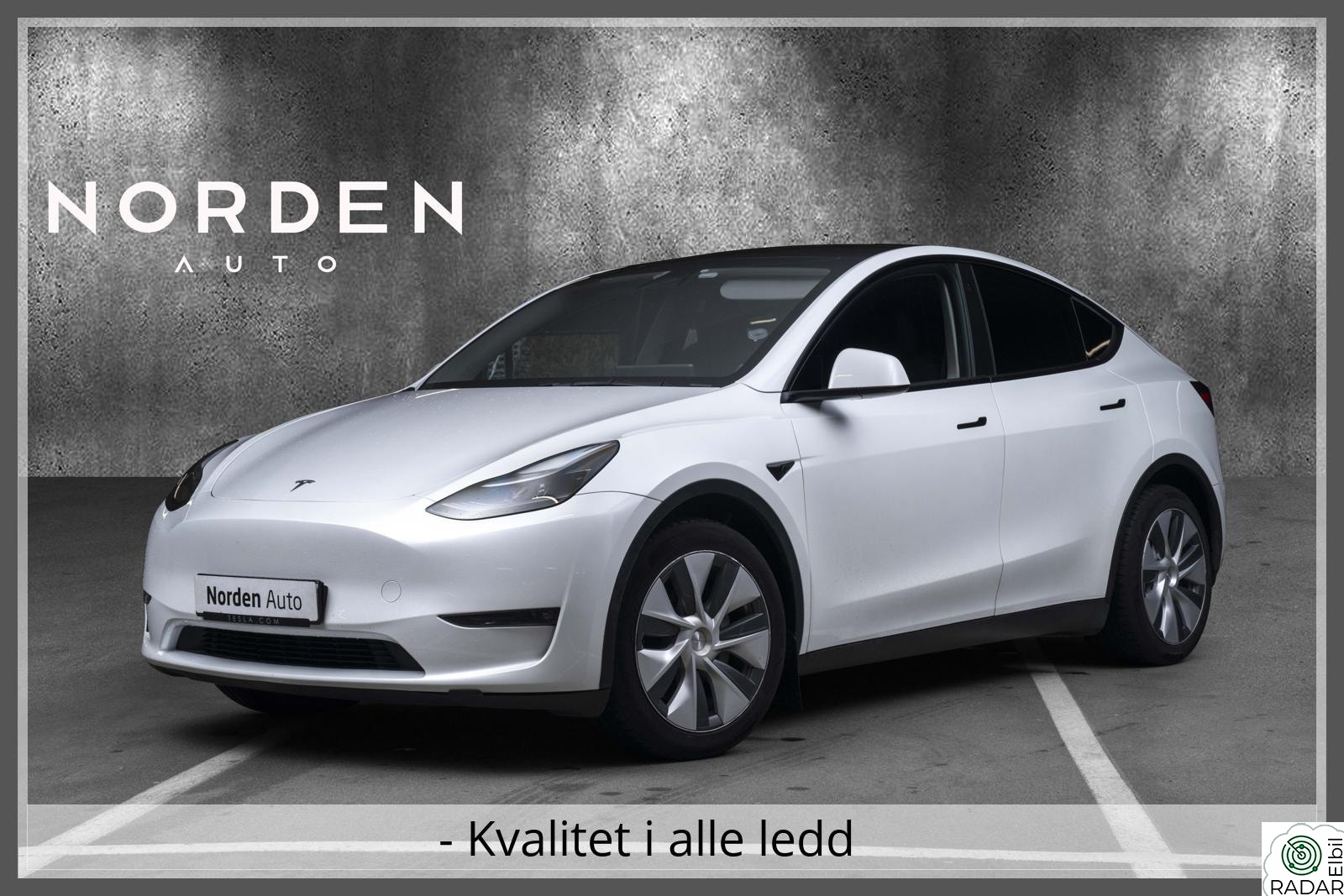 TESLA Model Y Long Range / AWD / 533 km rekkevidde / Autopilot