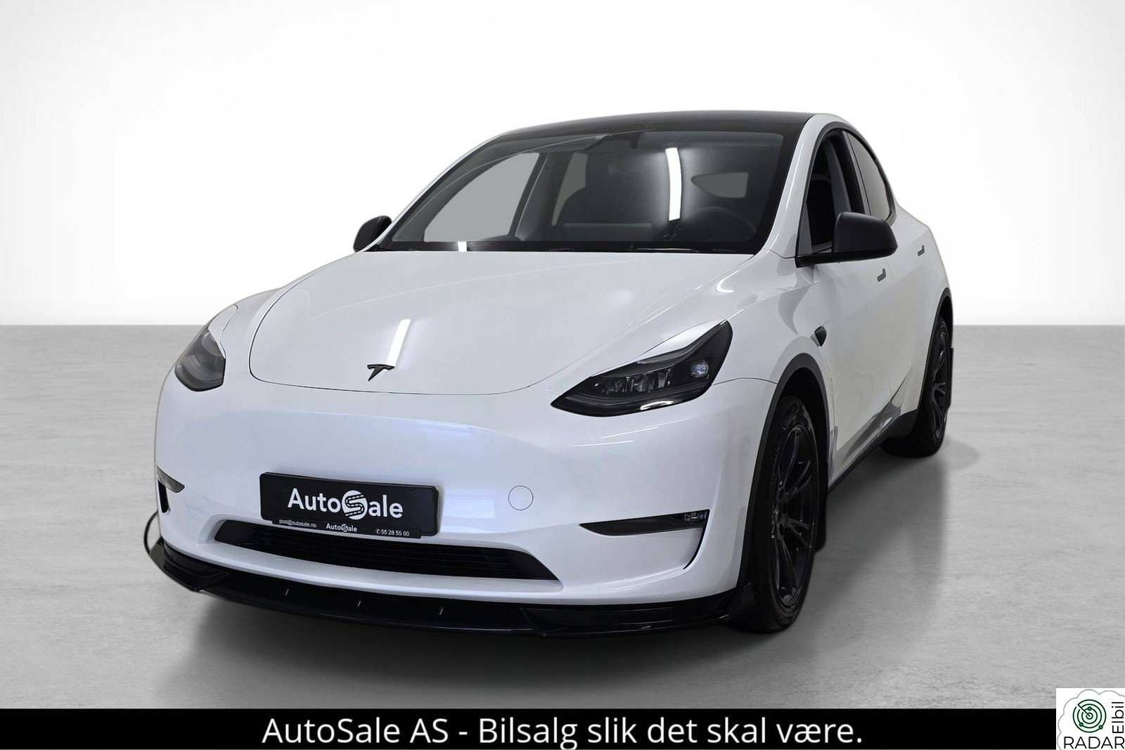 TESLA Model Y Long Range AP/SvartSkinn/Hifi/Vinterpk/Norsk/Krok/19+19