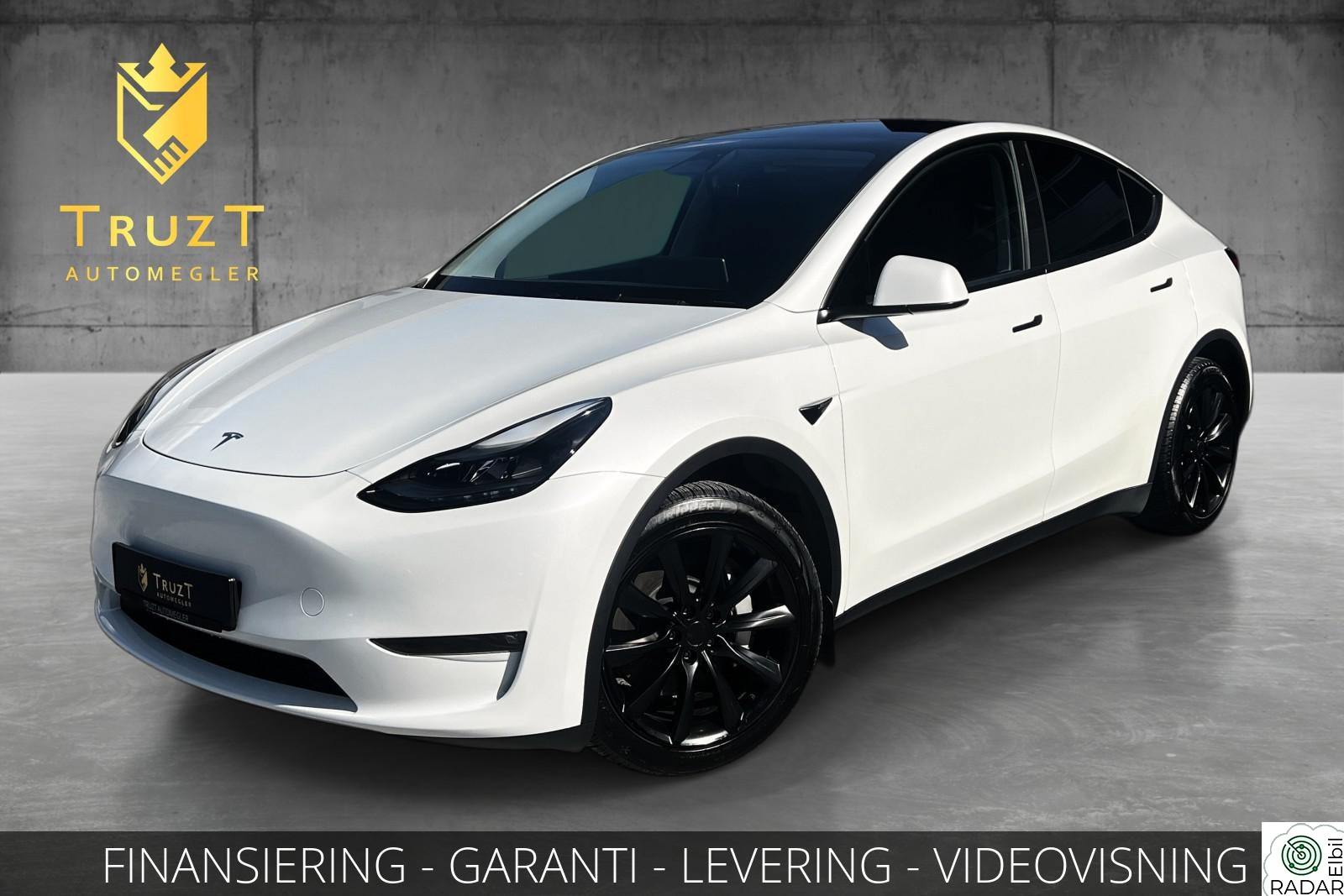 TESLA Model Y LR AWD / H.feste / Sorte felger / Facelift / Premium++
