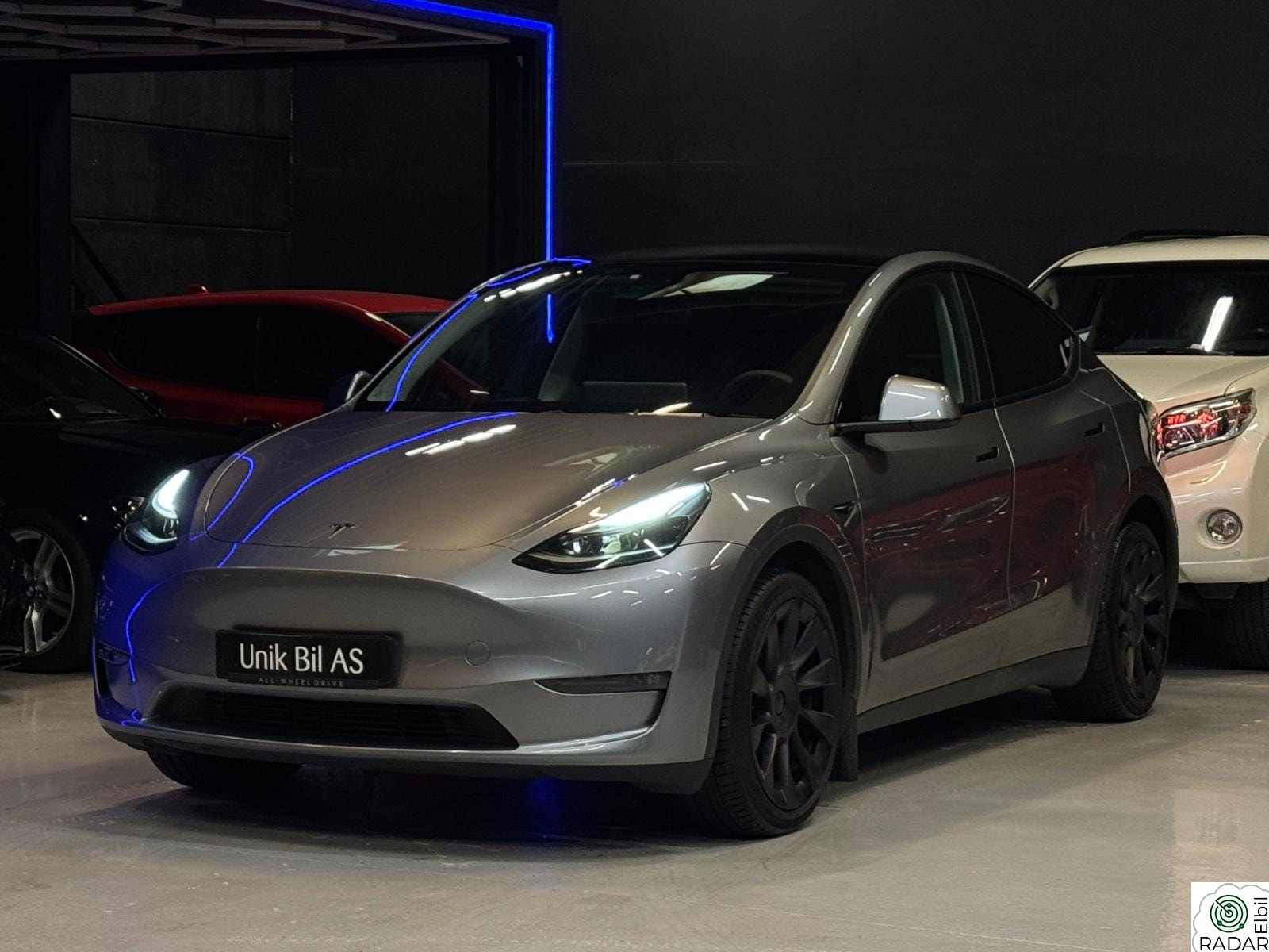 TESLA Model Y LONG RANGE/ AWD/ 1 EIER/ QUICKSILVER/ KROK/ S+V HJUL