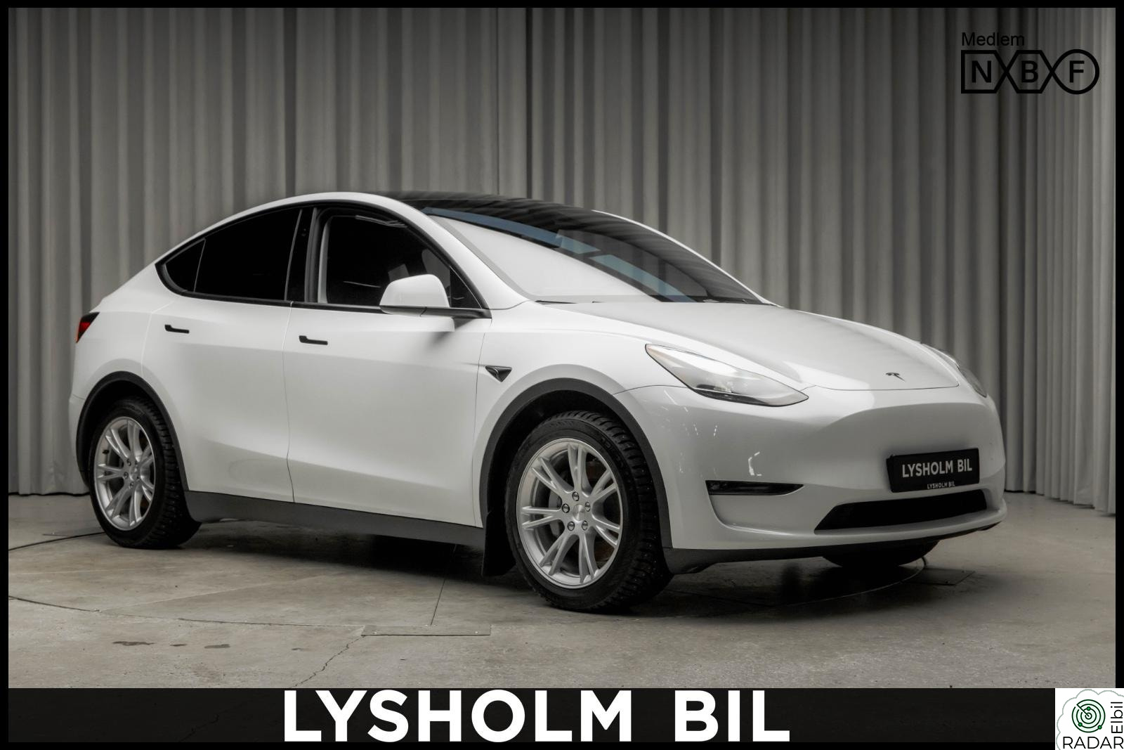 TESLA Model Y LR AWD Hengerfeste/8 hjul/Autopilot/Pano/Premium lyd ++