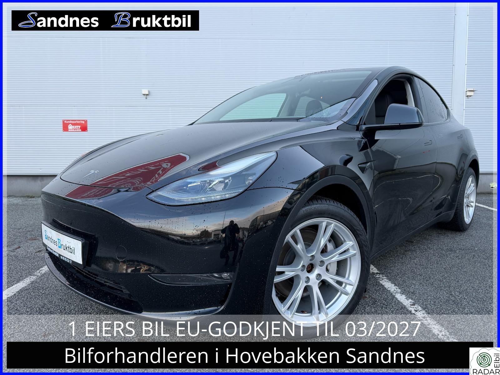 TESLA Model Y LR 4X4,KROK,PANO,VINTERPAKKE,TLF,DAB+,ACC,NETFLIX,SKINN