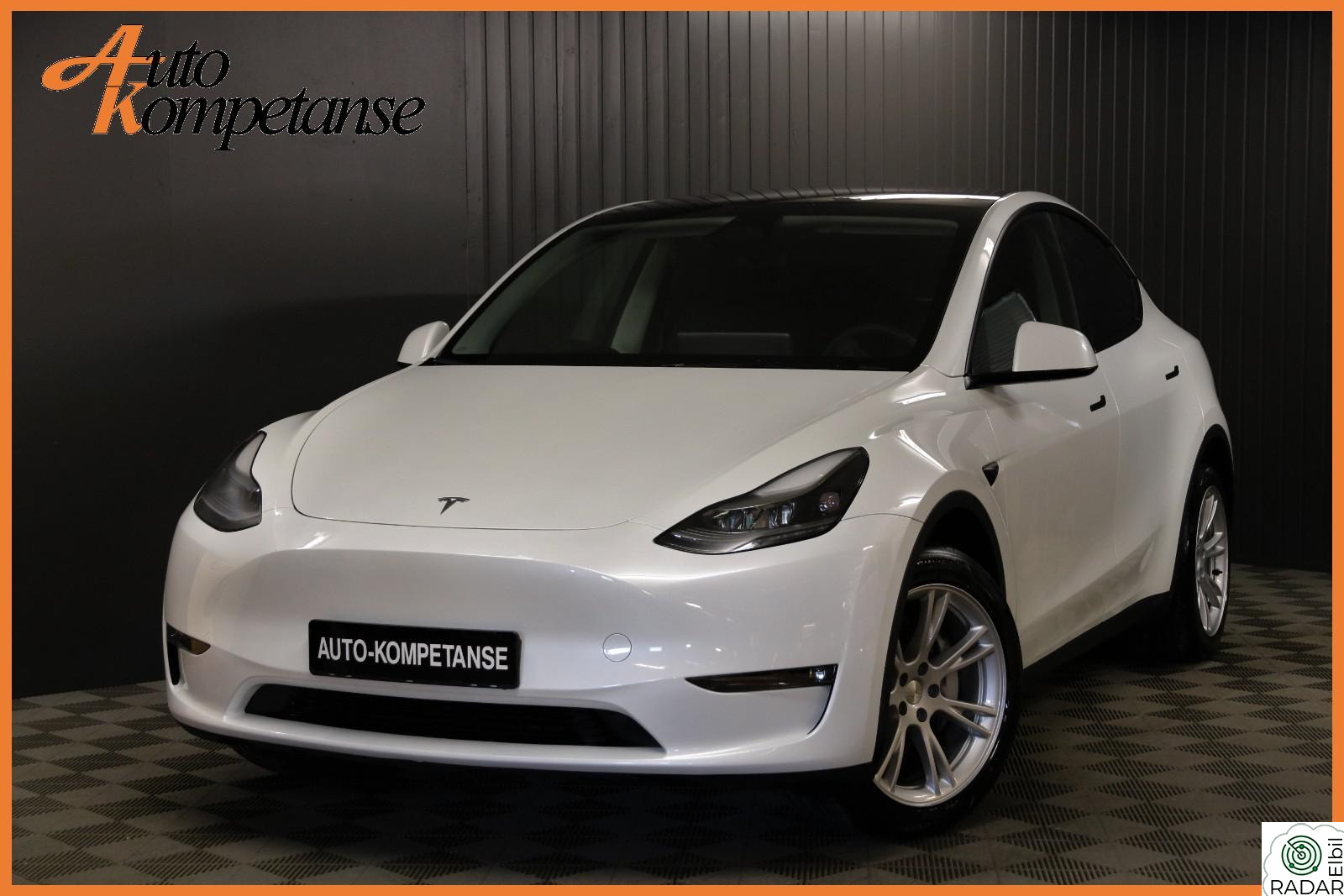 TESLA Model Y LR l AWD l Enhanced AP l Premium l H.Feste l S/V dekk