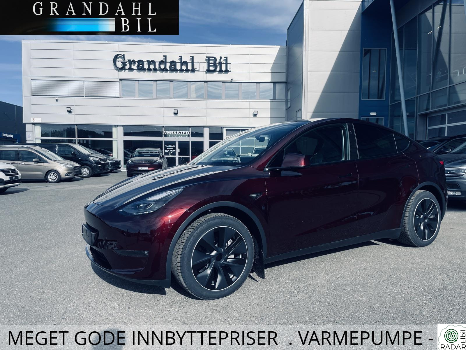 TESLA Model Y LONG RANGE - 4WD - MEGET GODE INNBYTTEPRISER