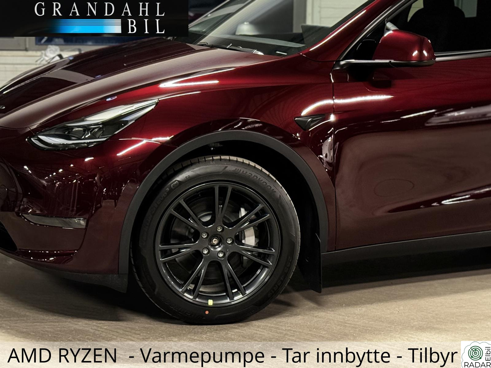 TESLA Model Y LR 4WD NY I NORGE Hengerfeste Sjekk Farge Tar innbytte