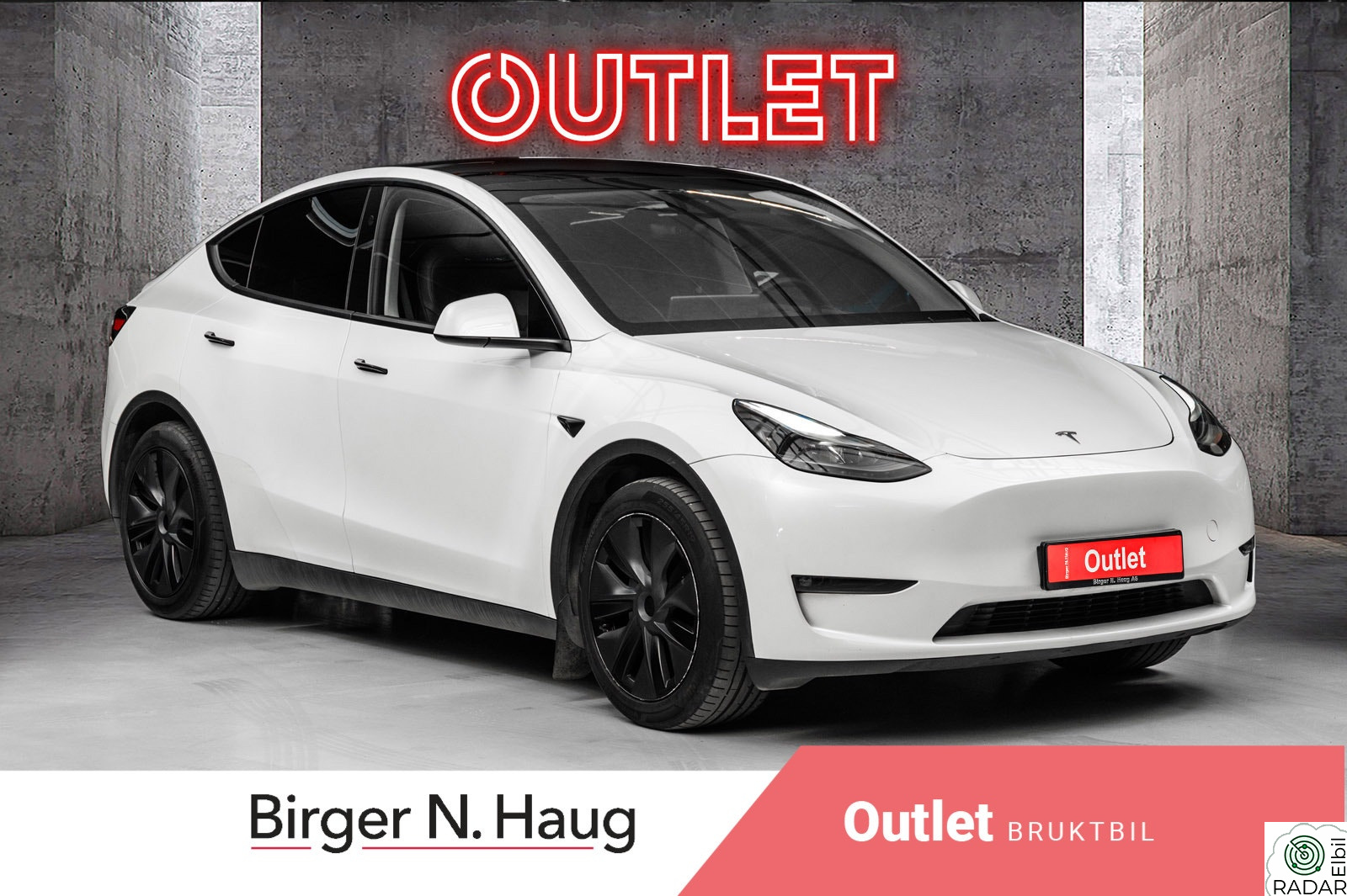 TESLA Model Y Long Range AWD 7-s. |OUTLET|7 SETER|PREMIUM LYD|KROK|