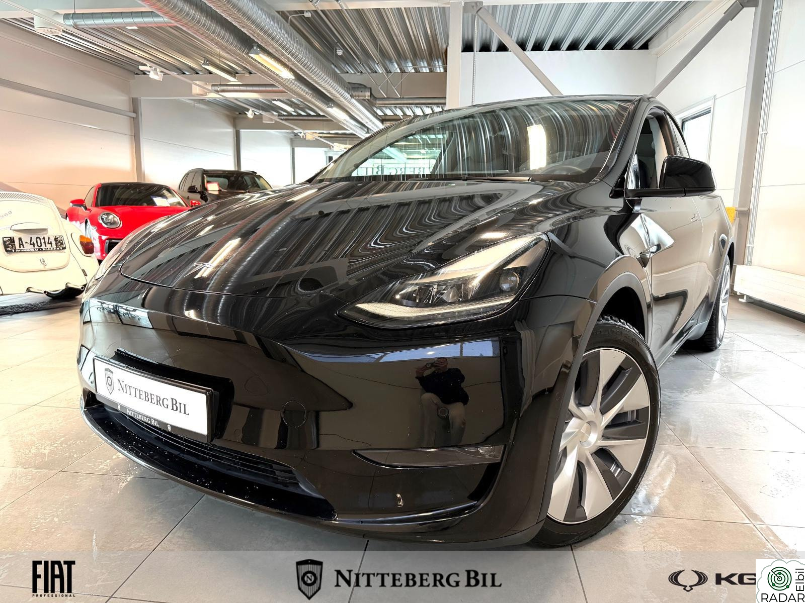 TESLA Model Y Long Range 4x4 -Glasstak Skinn-H.Feste-SE-HER.