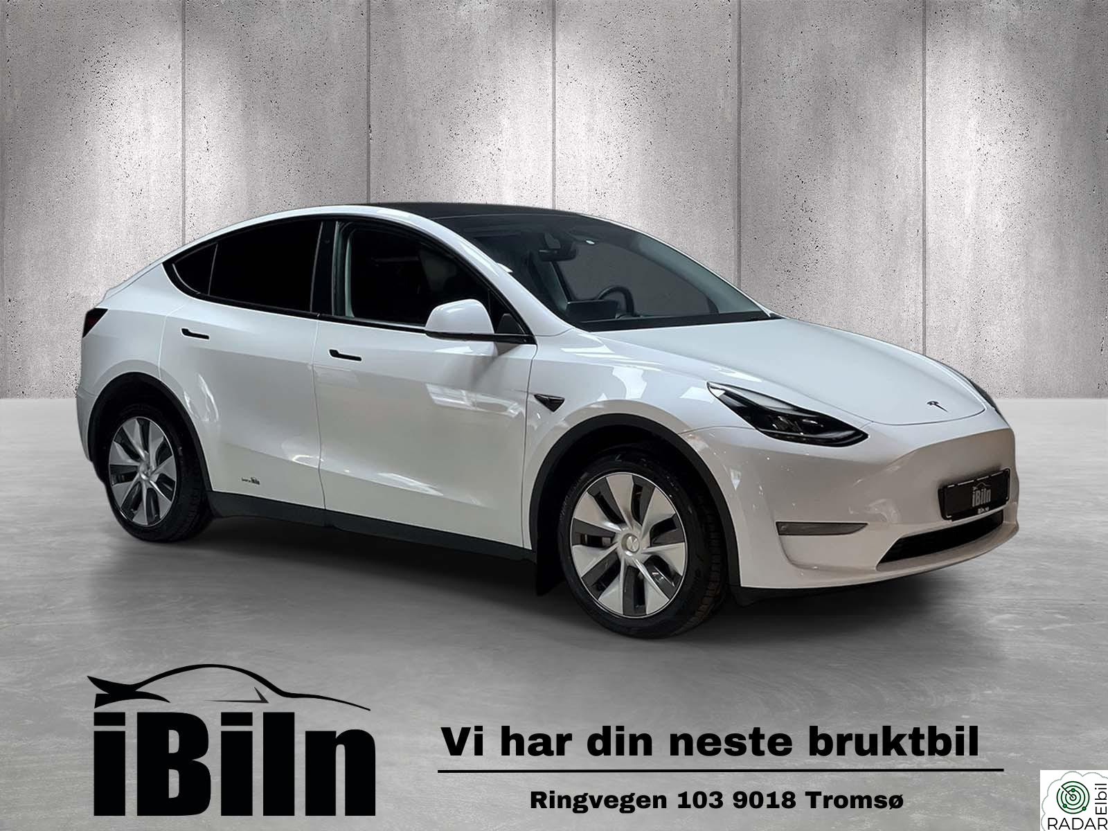TESLA Model Y Longe Range 533 km, Piggdekk, Garanti, El.seter++