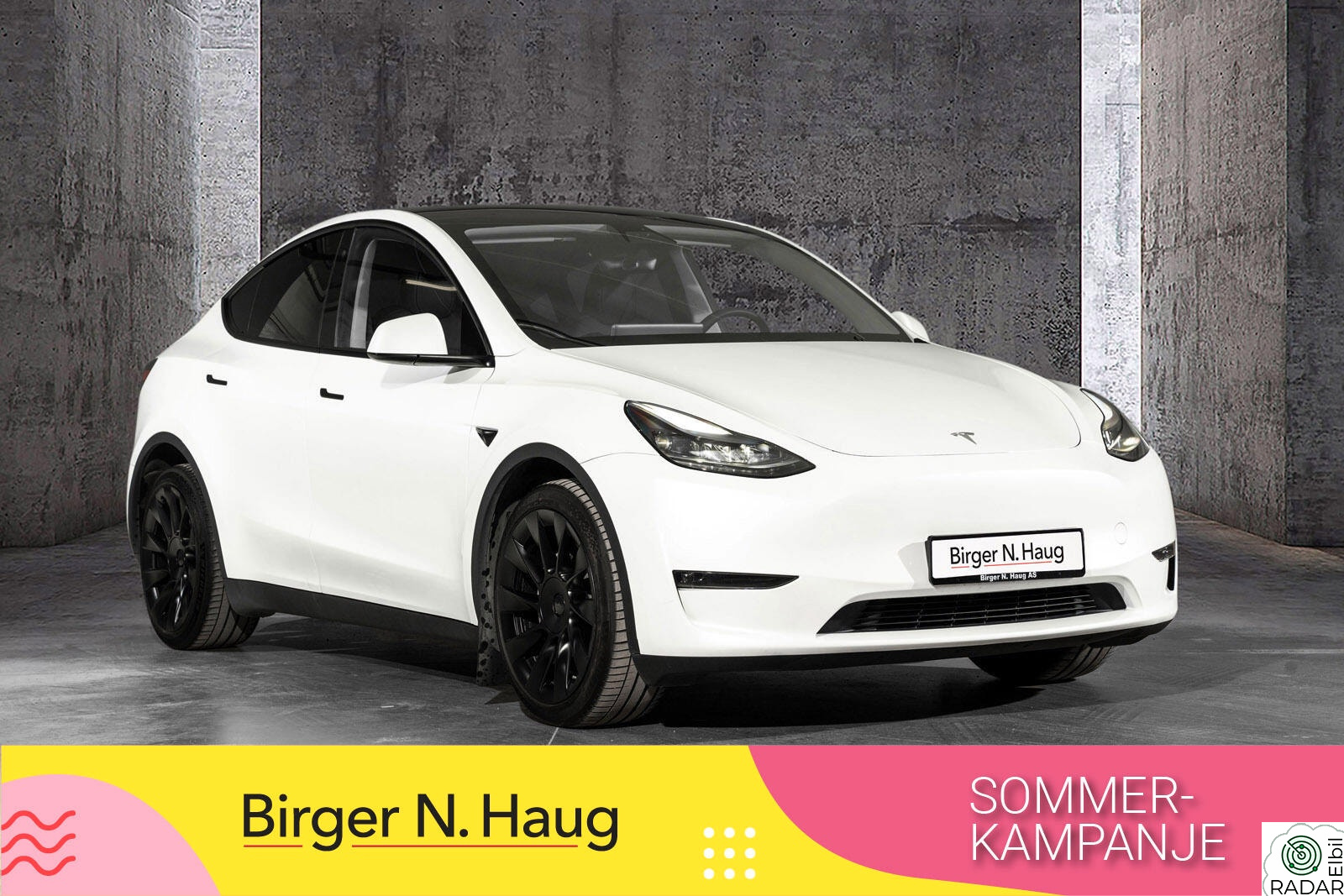 TESLA Model Y Long Range AWD AUTOPILOT/SKINN/PANO/S.V-HJUL/APP++