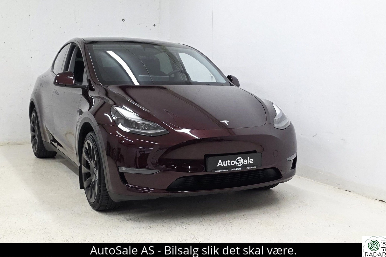 TESLA Model Y Long Range AP/SvartSkinn/Hifi/Vinterpk/Norsk/Krok/20+19