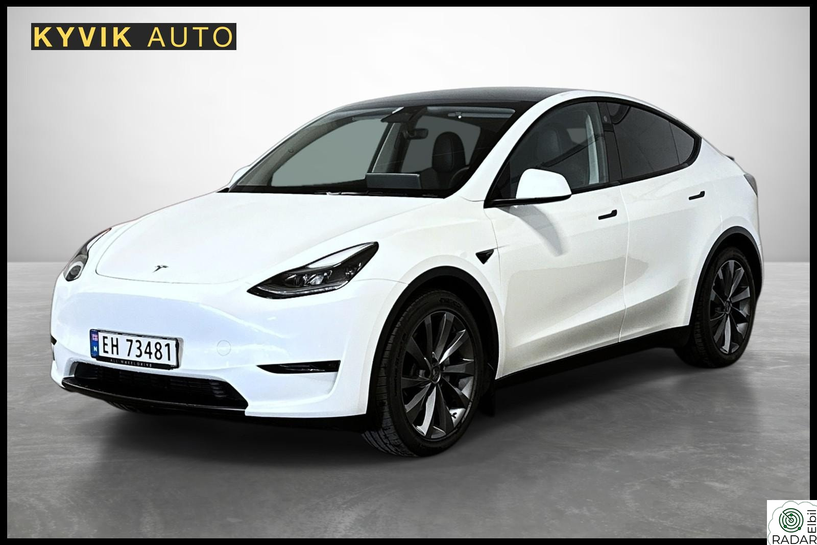 TESLA Model Y Long Range AWD 514hk | Hengerfeste | Autopilot | Pano