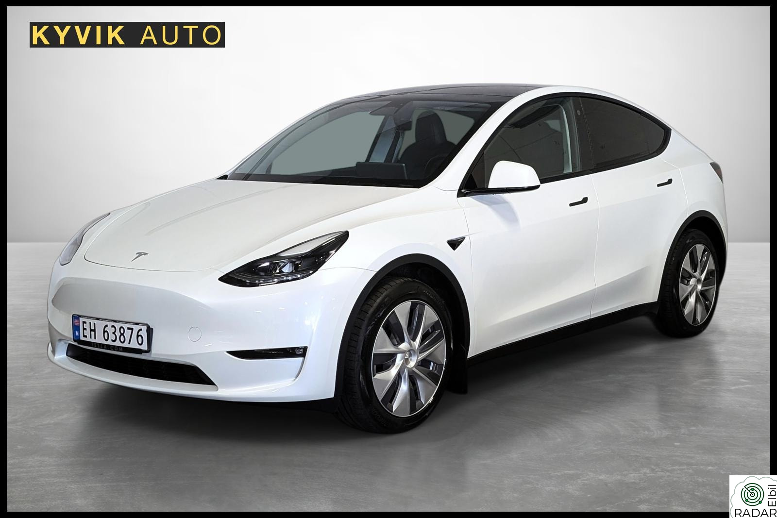 TESLA Model Y Long Range AWD | Hengerfeste | Autopilot | Premium lyd