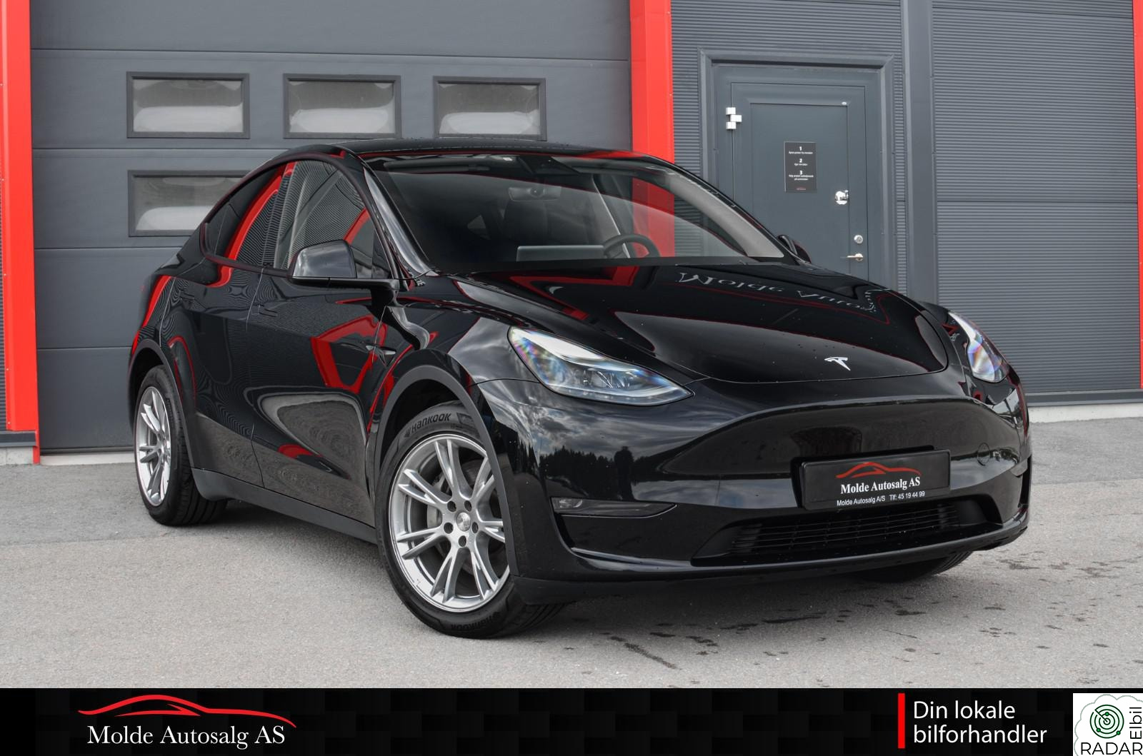 TESLA Model Y Long Range AWD | 533km Rekkevidde | Hengerfeste