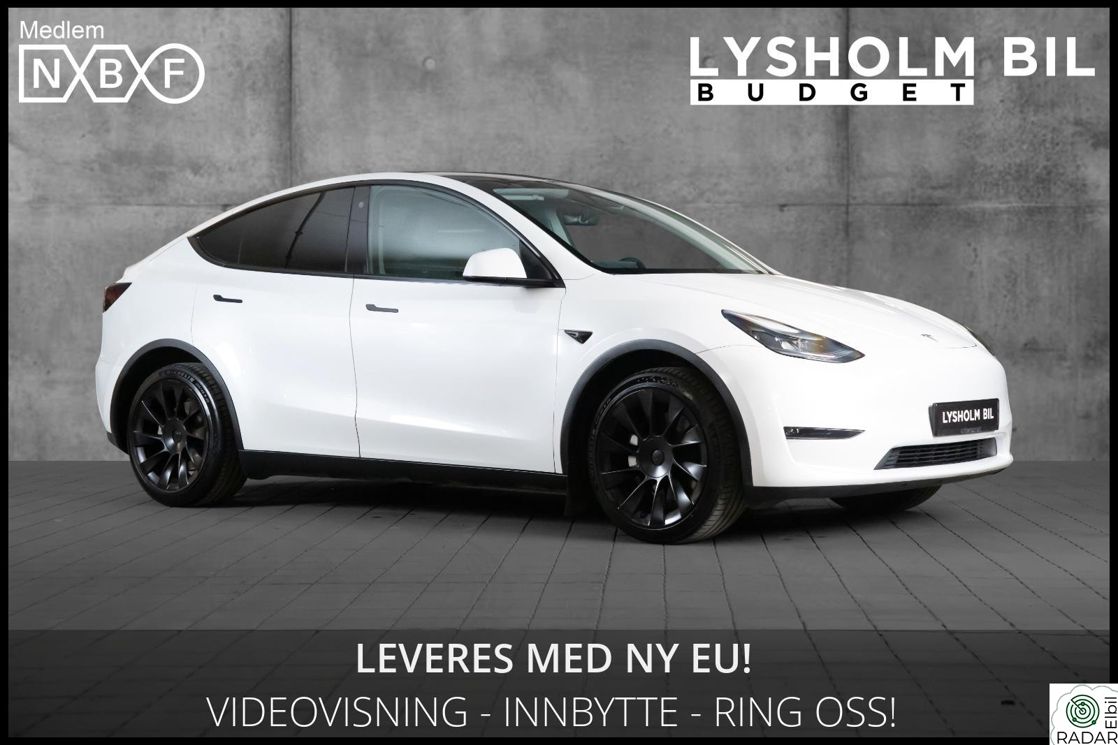 TESLA Model Y Long Range AWD/Premium/Autopilot/Skinn/Garanti