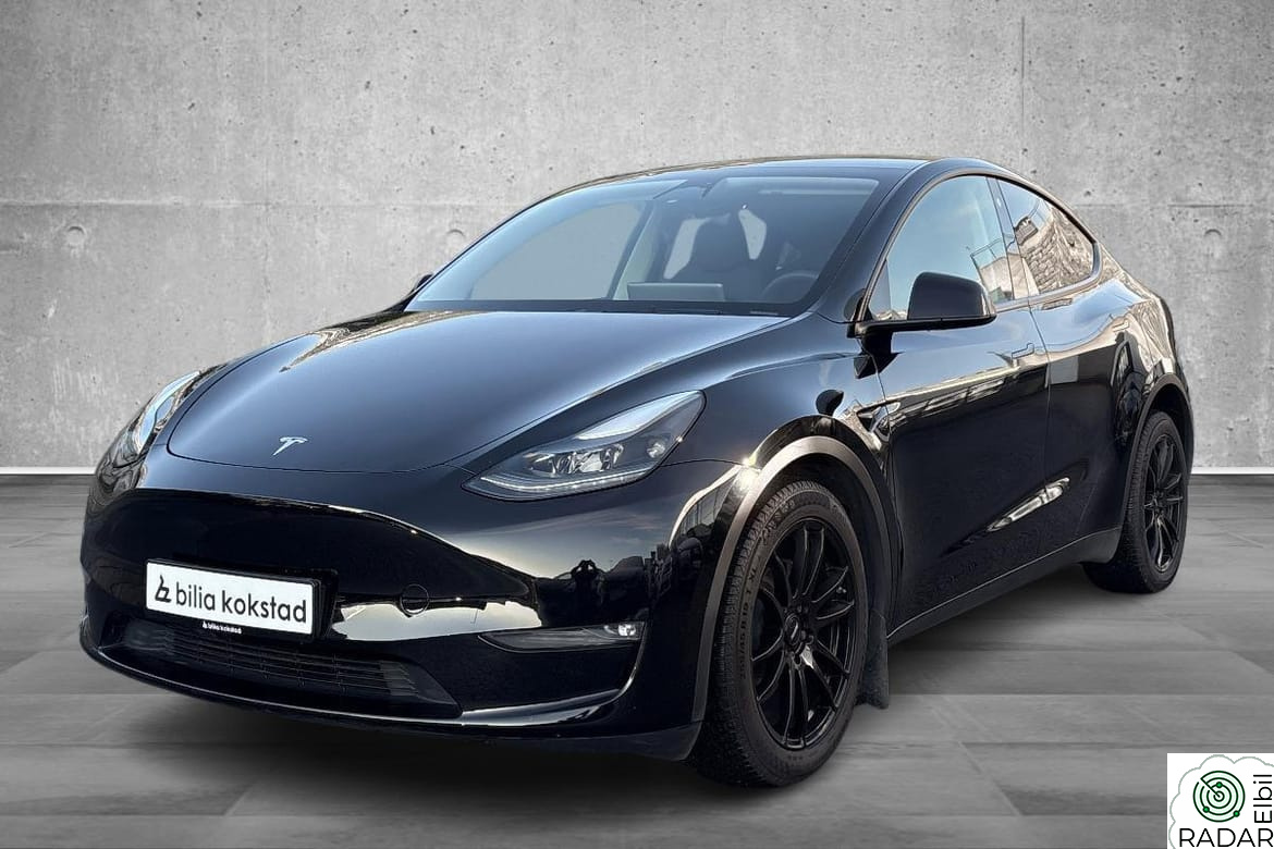 TESLA Model Y Long Range AP/SvartSkinn/Hifi/Krok/Norsk/19+19