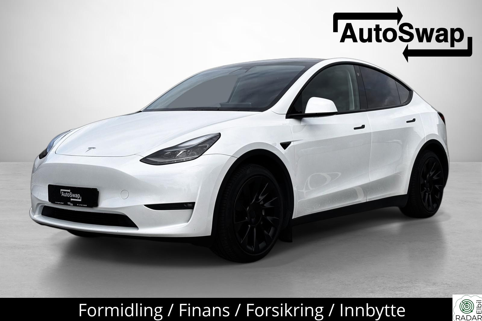 TESLA Model Y Long Range AWD. AutoPilot/Krok/Skinn/Hifi/Vinter/20+19