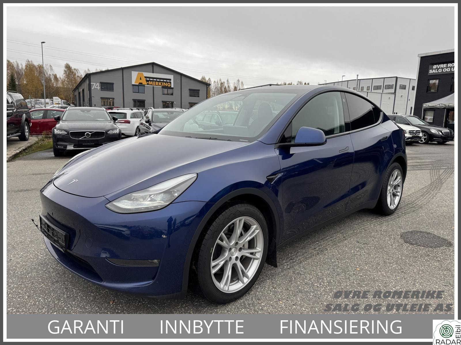 TESLA Model Y Long Range AWD 1 Eier/ Krok/Panoramatak.