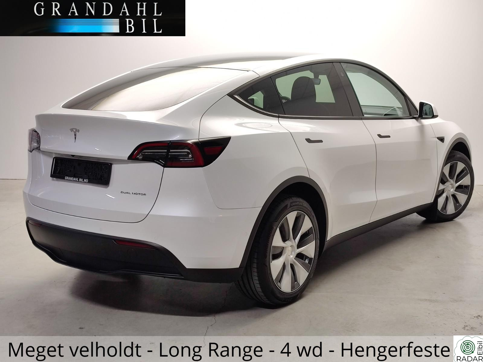 TESLA Model Y LR -AWD-Hengerfeste -Autopilot -INNBYTTE -Tilbyr finans