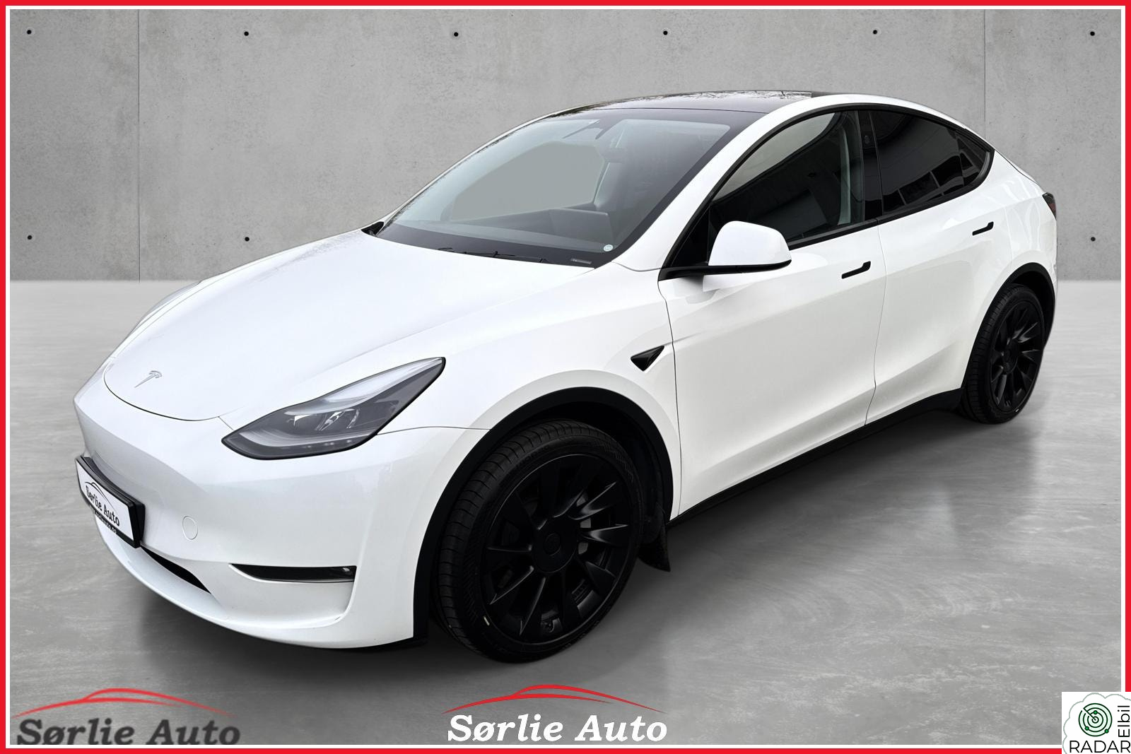 TESLA Model Y AWD - Long Range - 20" - Hengerfeste - Garanti