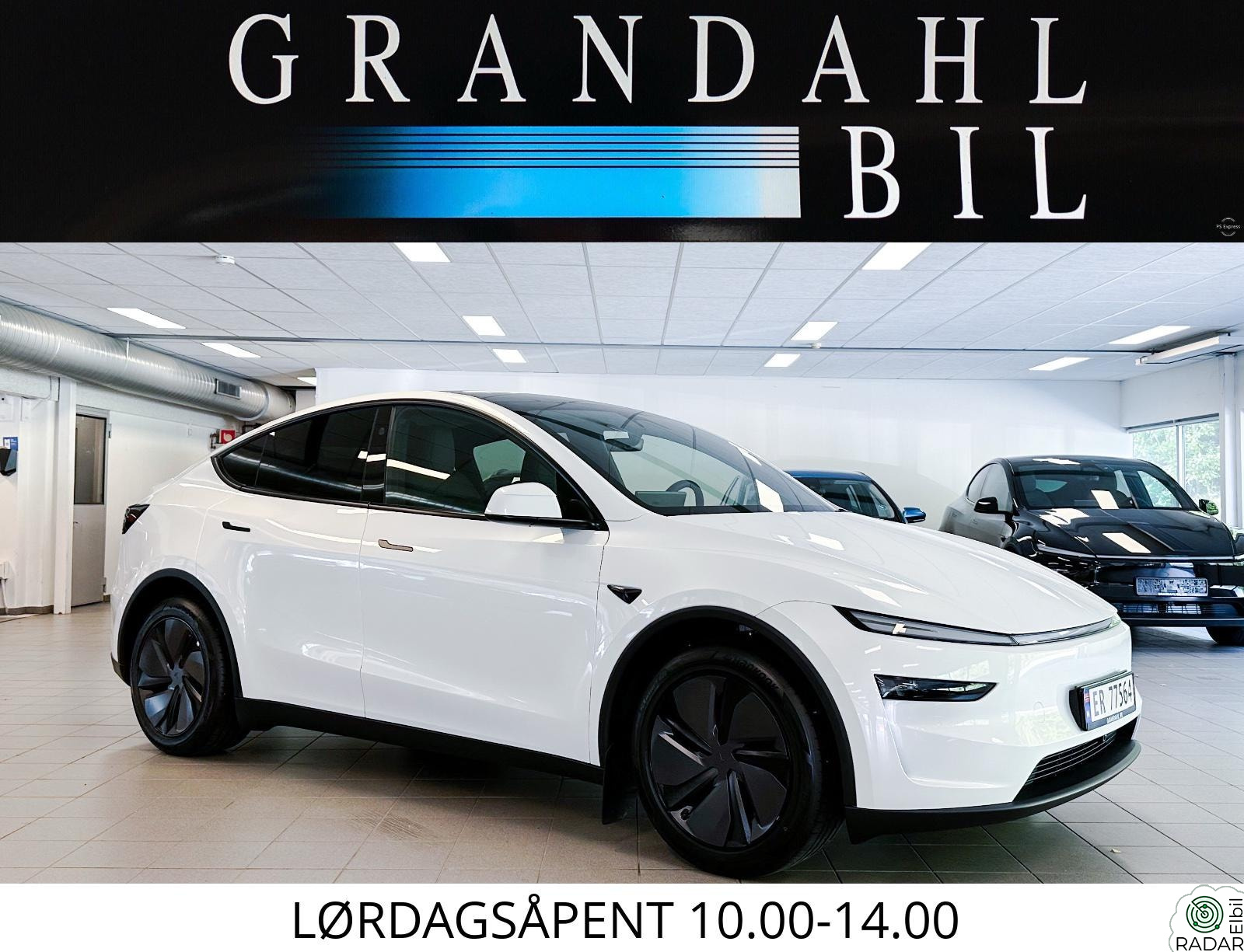 TESLA Model Y LR DM AWD 7-SETER WLTP-629KM H.FESTE - TAR INNBYTTE!