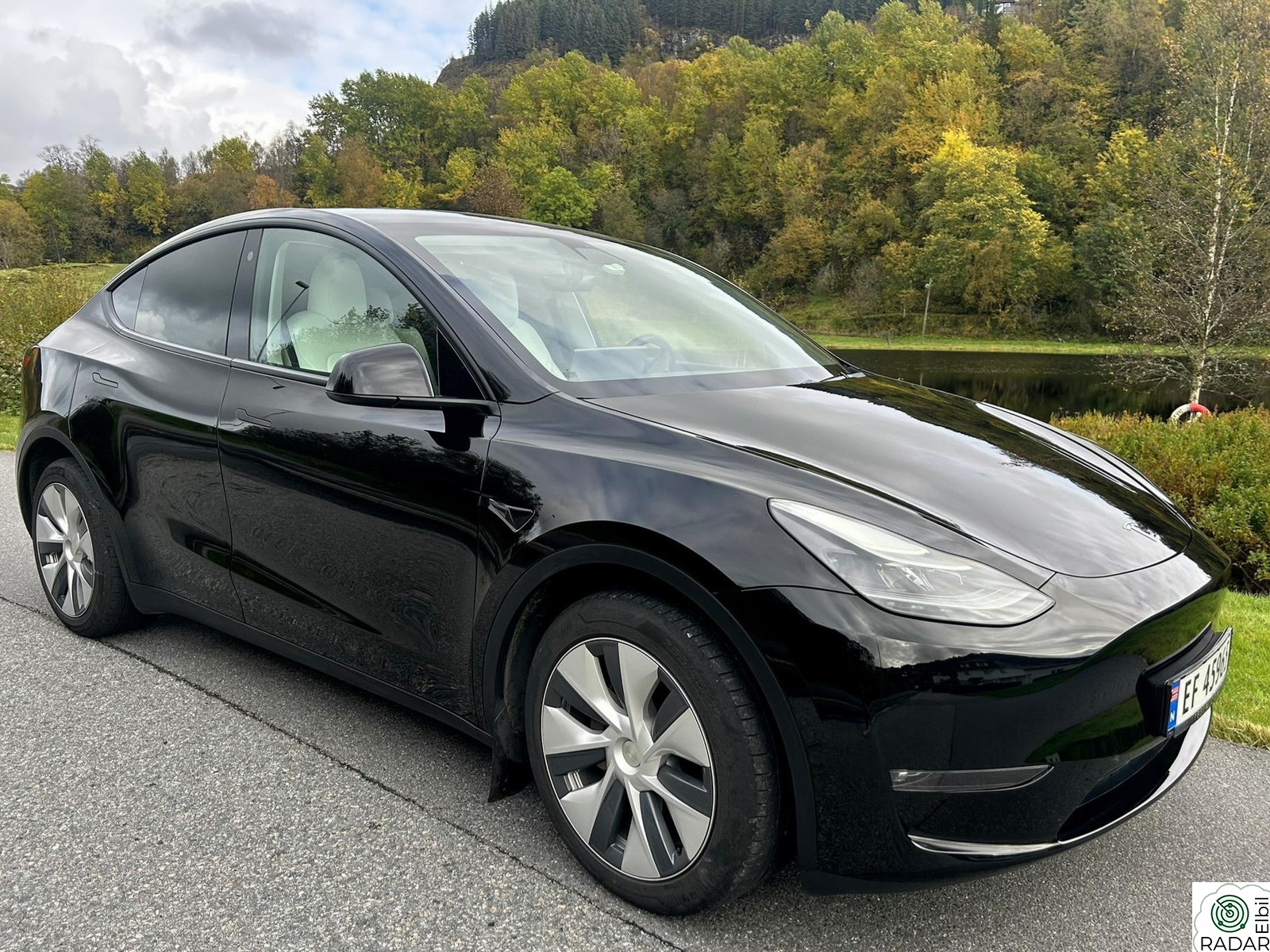 TESLA Model Y Long R.AWD/533km/Autopilot/Krok/Hvite Skinnsete/Premium