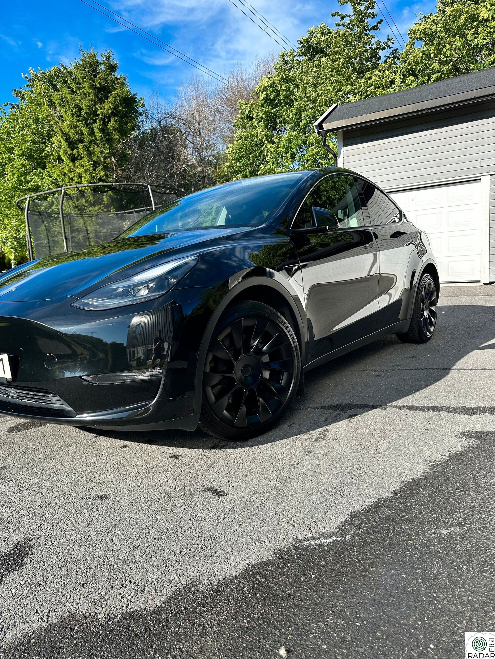 TESLA Model Y Long Range AWD, 20" Gemini sort sommer, PPF