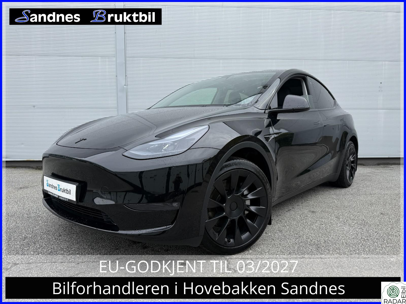 TESLA Model Y LONG RANGE,SKINN,KROK,ACC,KAMERA,NAVI,PANO,VINTERPAKKE