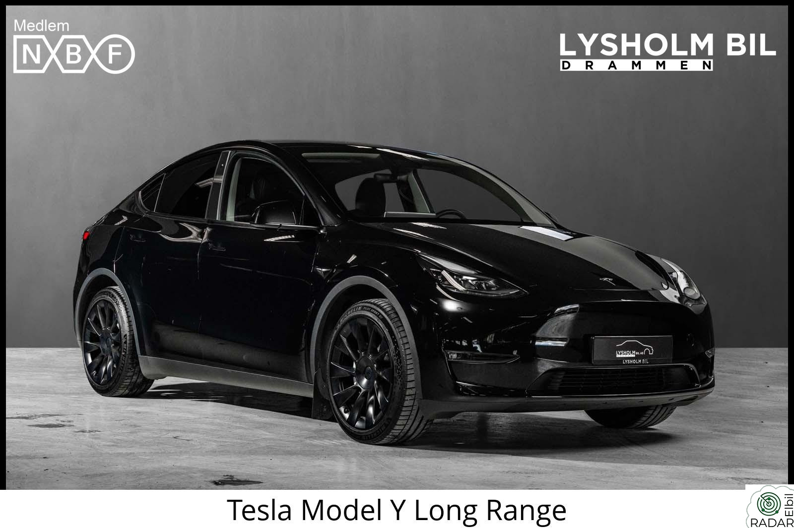 TESLA Model Y Long Range AWD Premium /1eier/Pano/Skinn/Autopilot/LED/