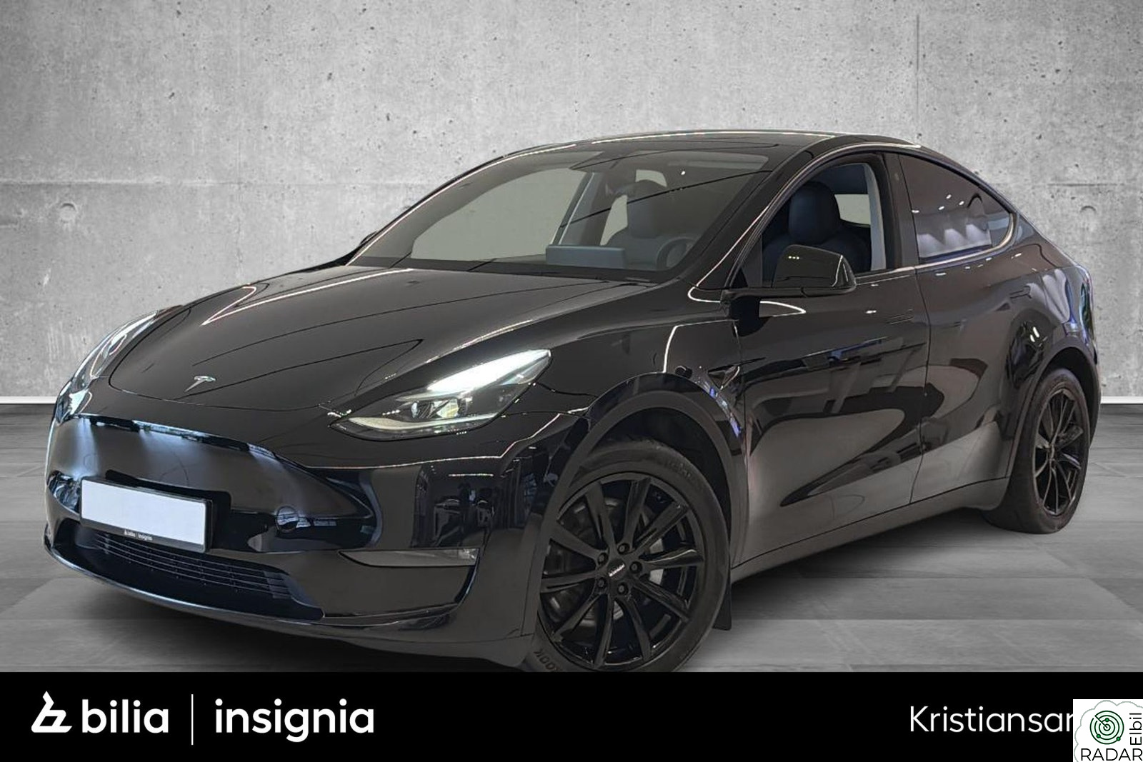 TESLA Model Y Long Range AWD. hengerfeste,2 sett hjul, 533km wltp