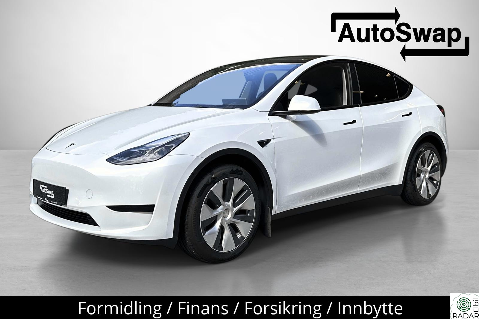 TESLA Model Y Long Range AWD. AutoPilot/Krok/Skinn/Hifi/19+19/EUOK