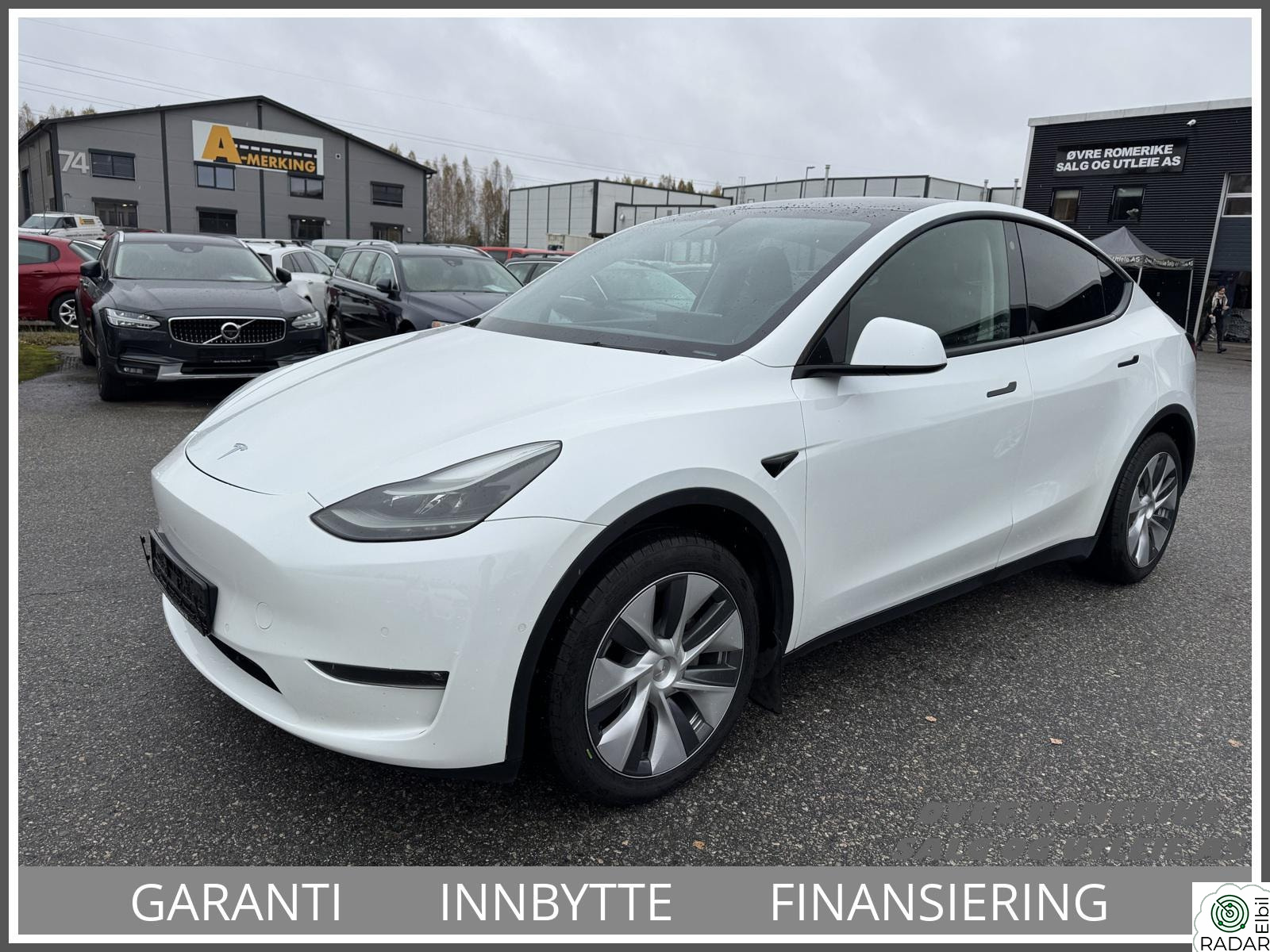 TESLA Model Y Long Range AWD, Panorama, 1 Eier, Garanti
