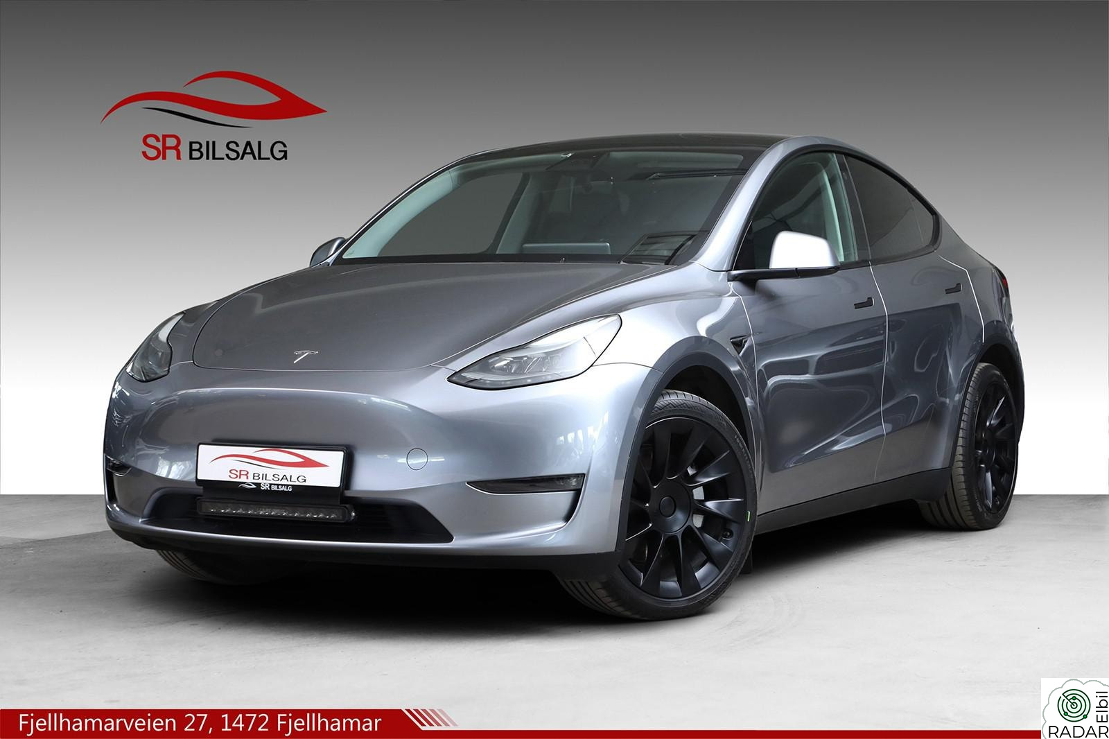 TESLA Model Y LONG RANGE SKINN KROK PANO LAZER LED-BAR 20"+19"