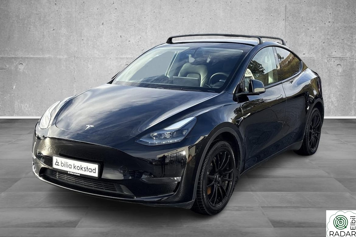 TESLA Model Y Long Range AP/SvartSkinn/Hifi/Vinterpk/Norsk/S+V