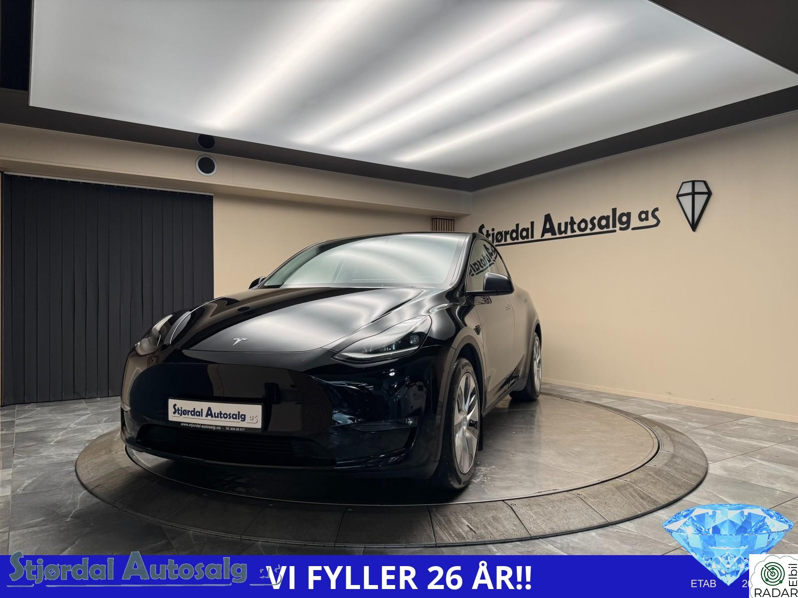TESLA Model Y LR/4x4/Berlin/Krok/Skinn/ACC/S+V/1-eier/Norsk