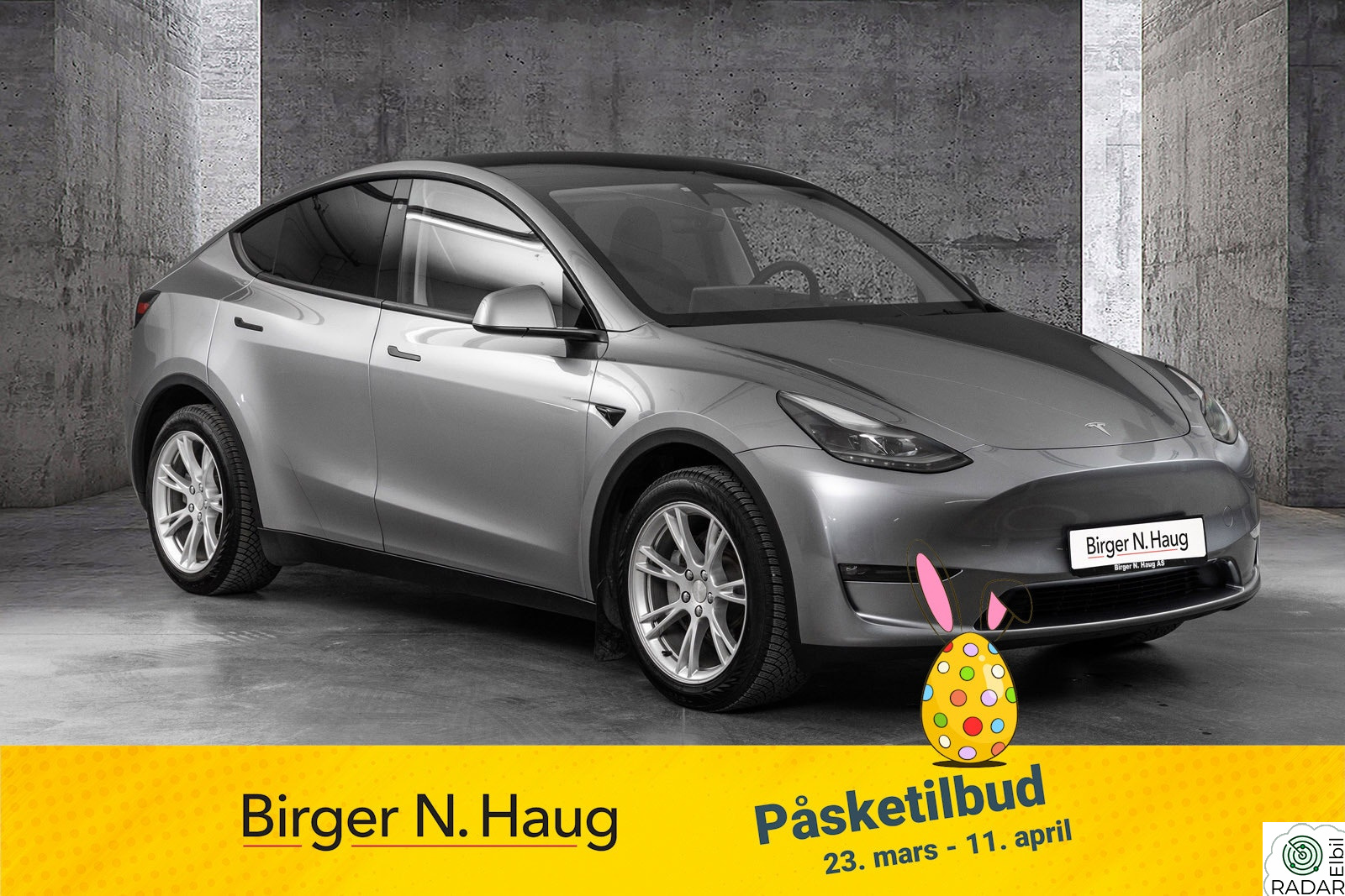 TESLA Model Y Long Range AWD AP/KROK/SKINN/HIFI/Klar til påskeferie!