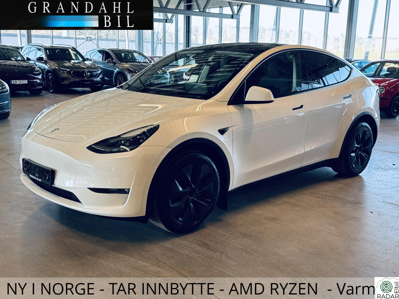 TESLA Model Y LONG RANGE - 4WD - HENGERFESTE - TAR INNBYTTE