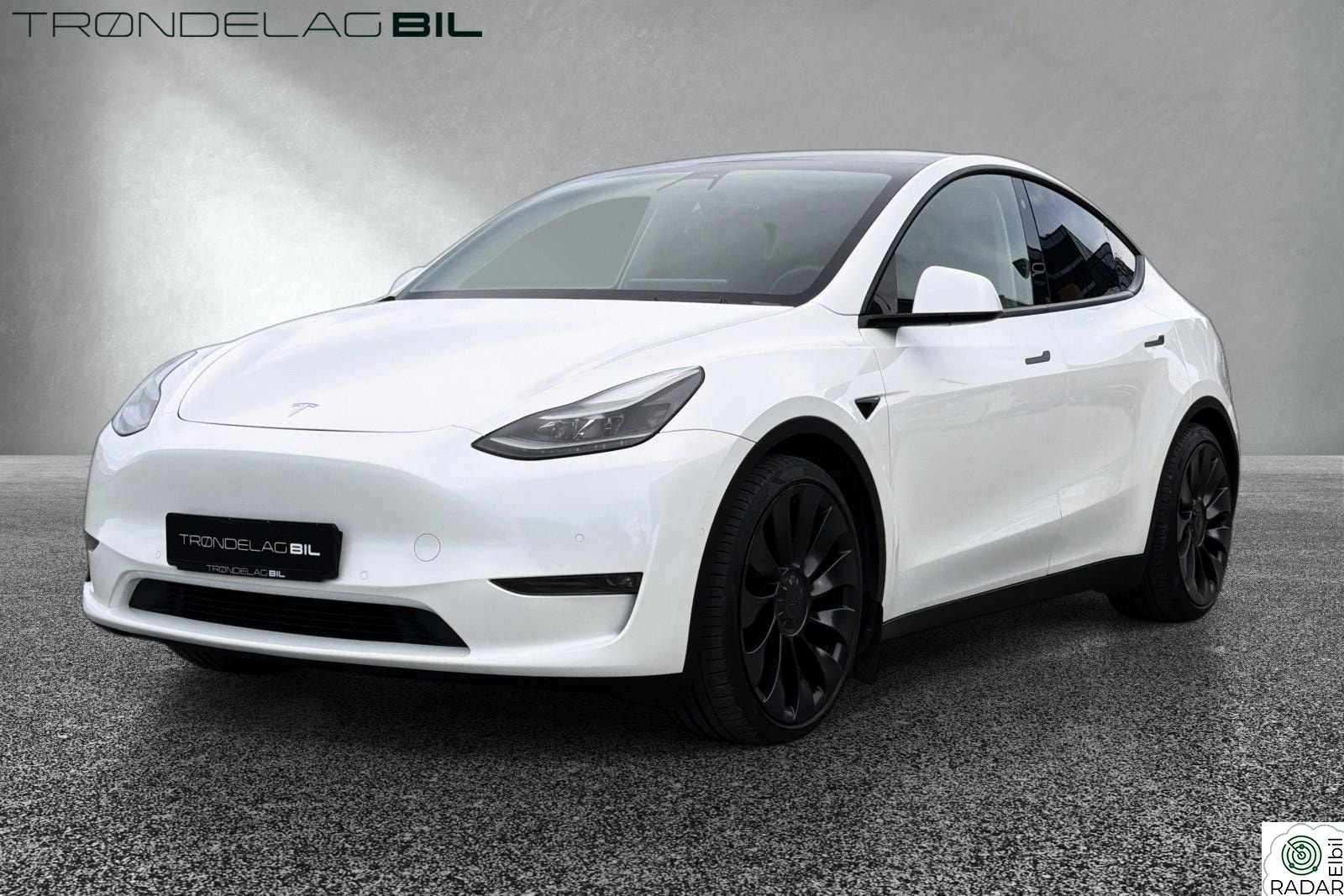 TESLA Model Y Performance 514WLTP*Ny EU*1 Eier*kr 3.295,- per mnd!